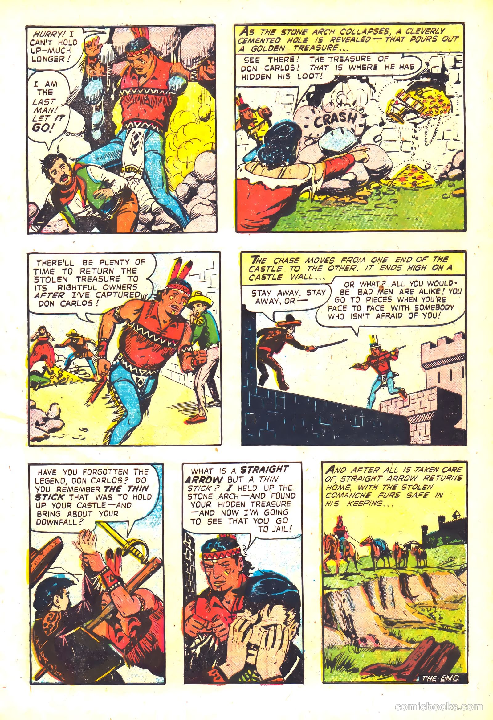 Straight Arrow #48 (1955) — page 9 of 36