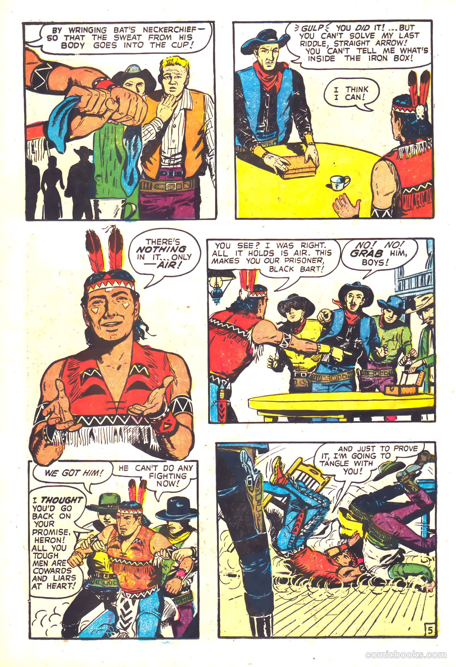 Straight Arrow #48 (1955) — page 22 of 36