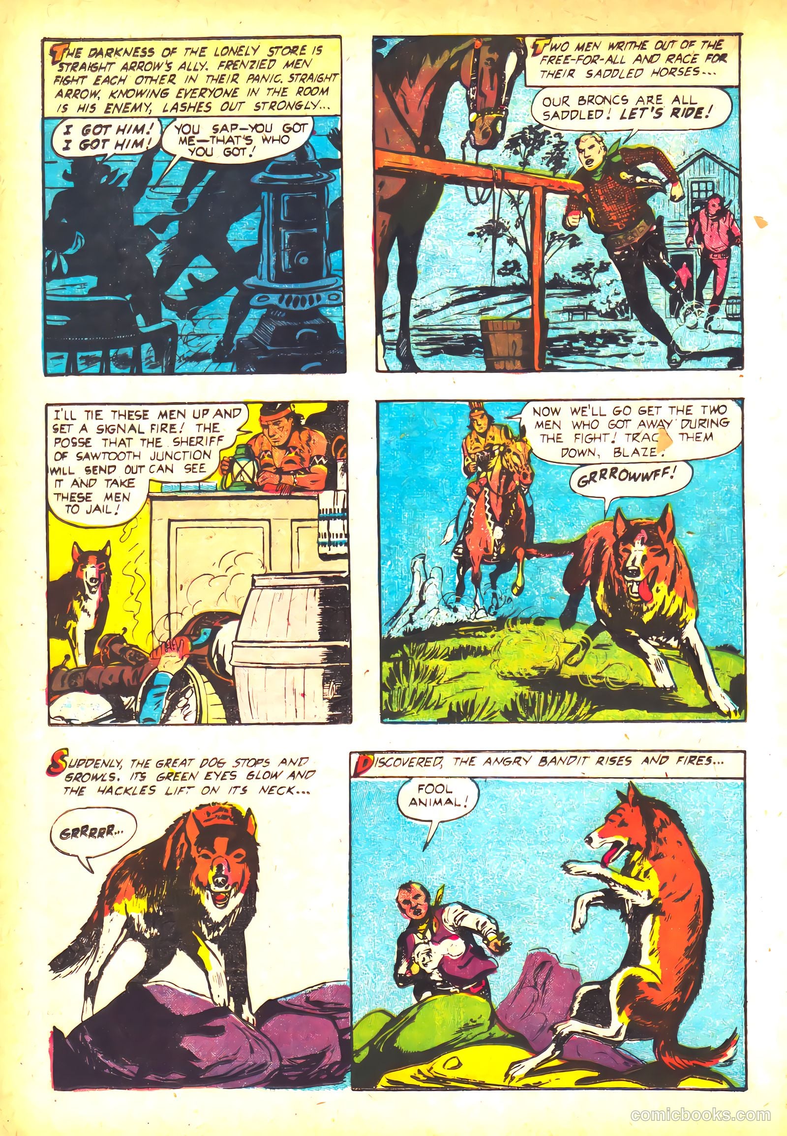 Straight Arrow #49 (1955) — page 16 of 36
