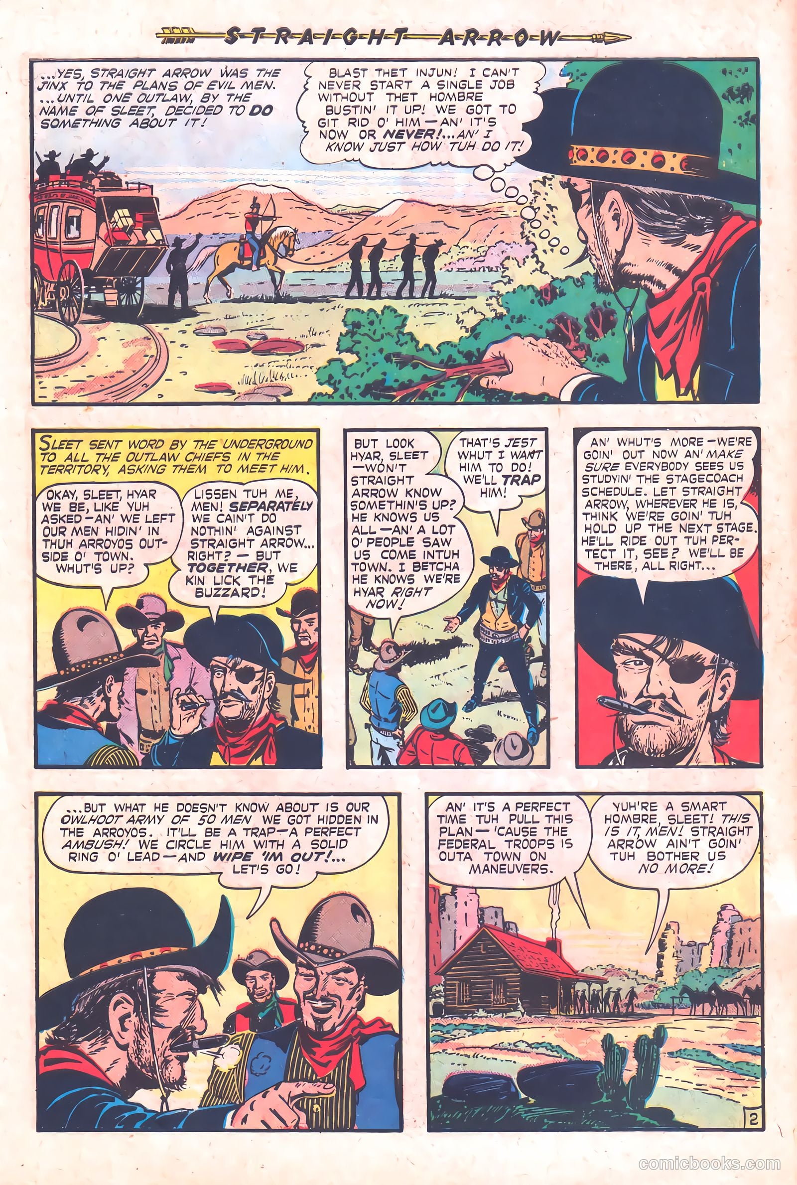 Straight Arrow #5 (1950) — page 4 of 36