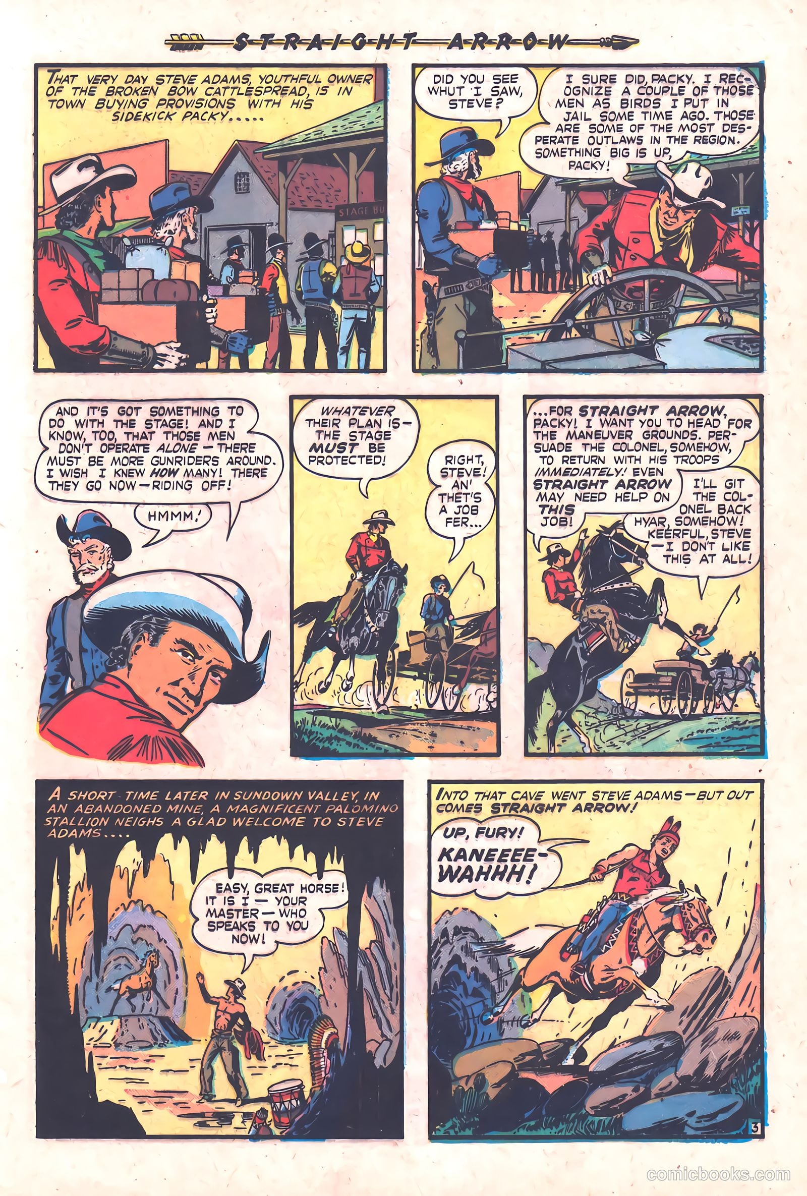 Straight Arrow #5 (1950) — page 5 of 36
