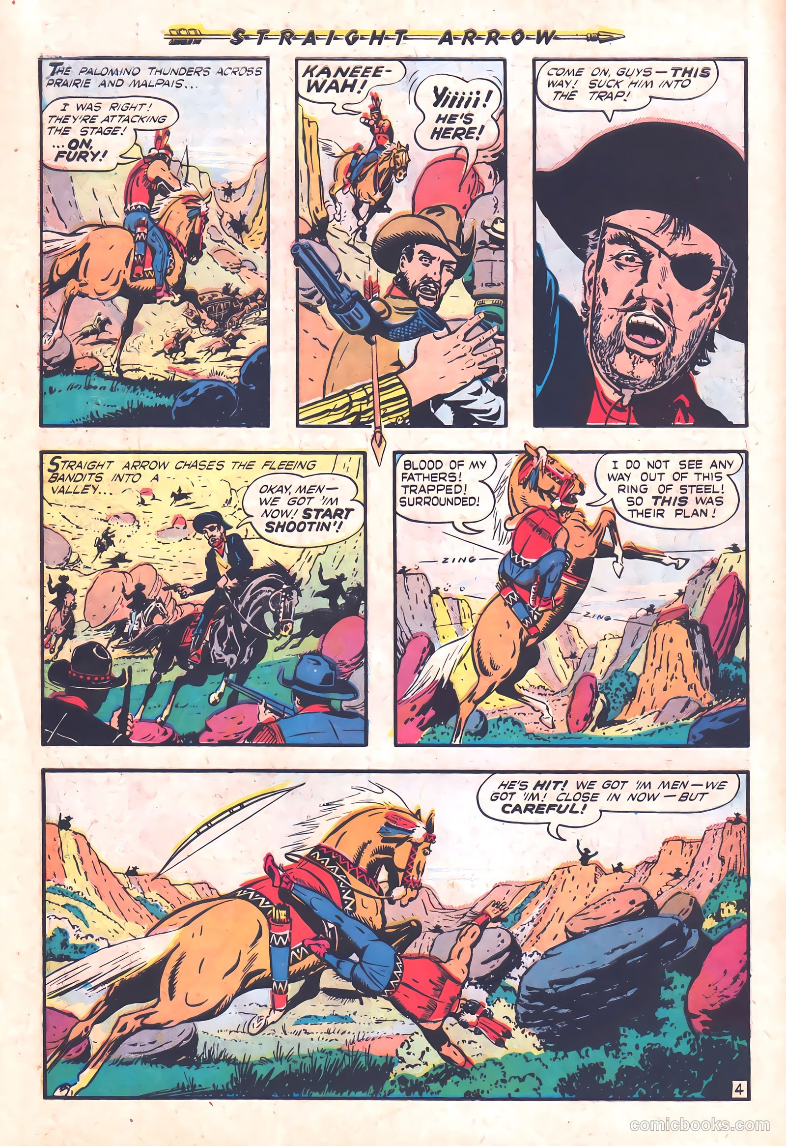 Straight Arrow #5 (1950) — page 6 of 36