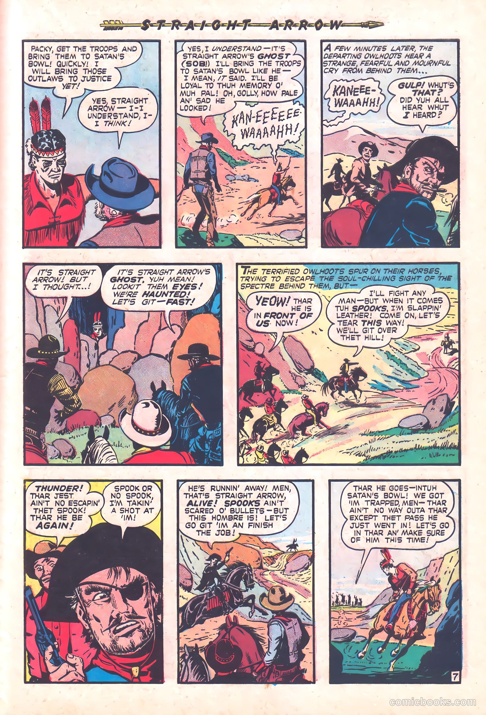 Straight Arrow #5 (1950) — page 9 of 36