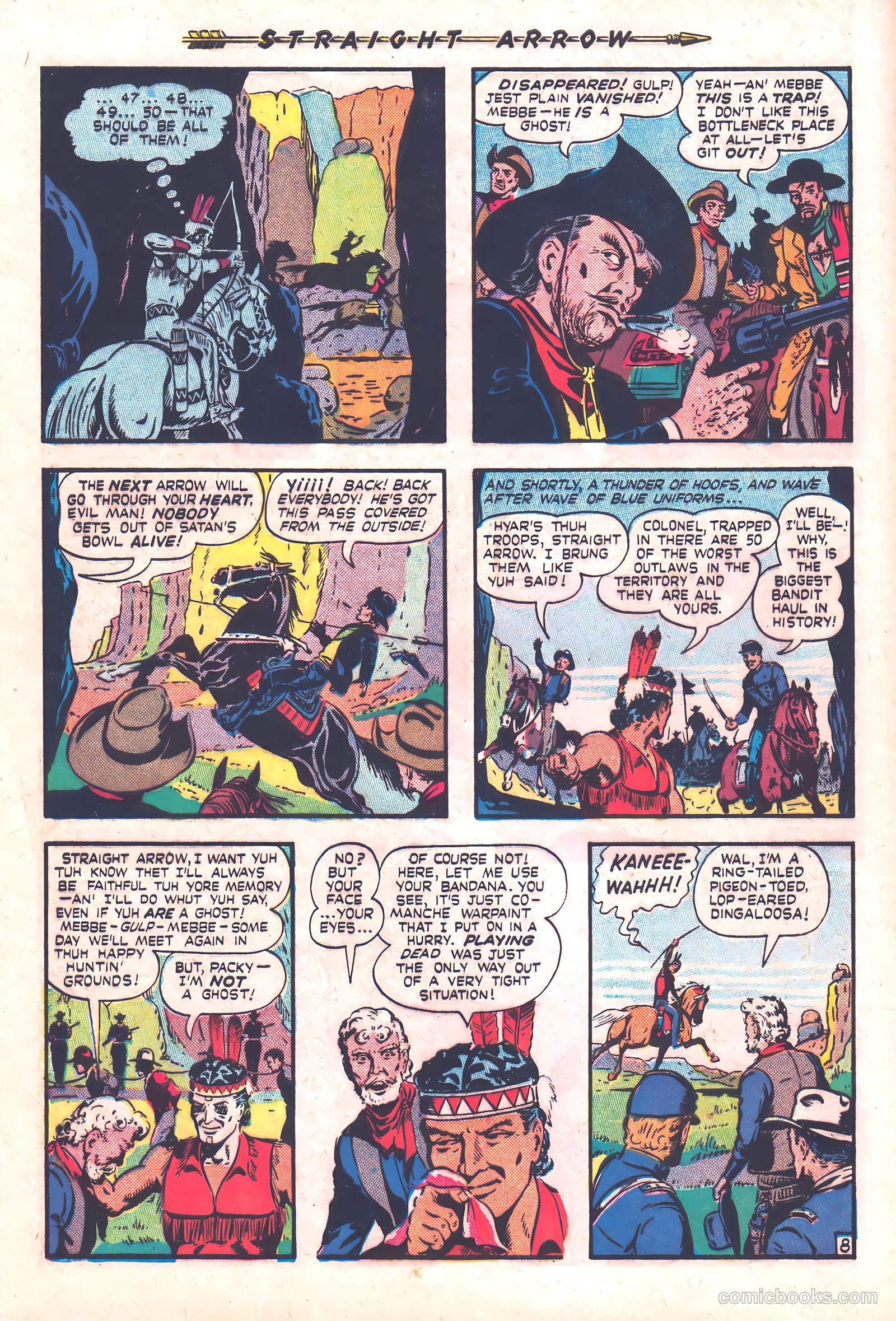 Straight Arrow #5 (1950) — page 10 of 36