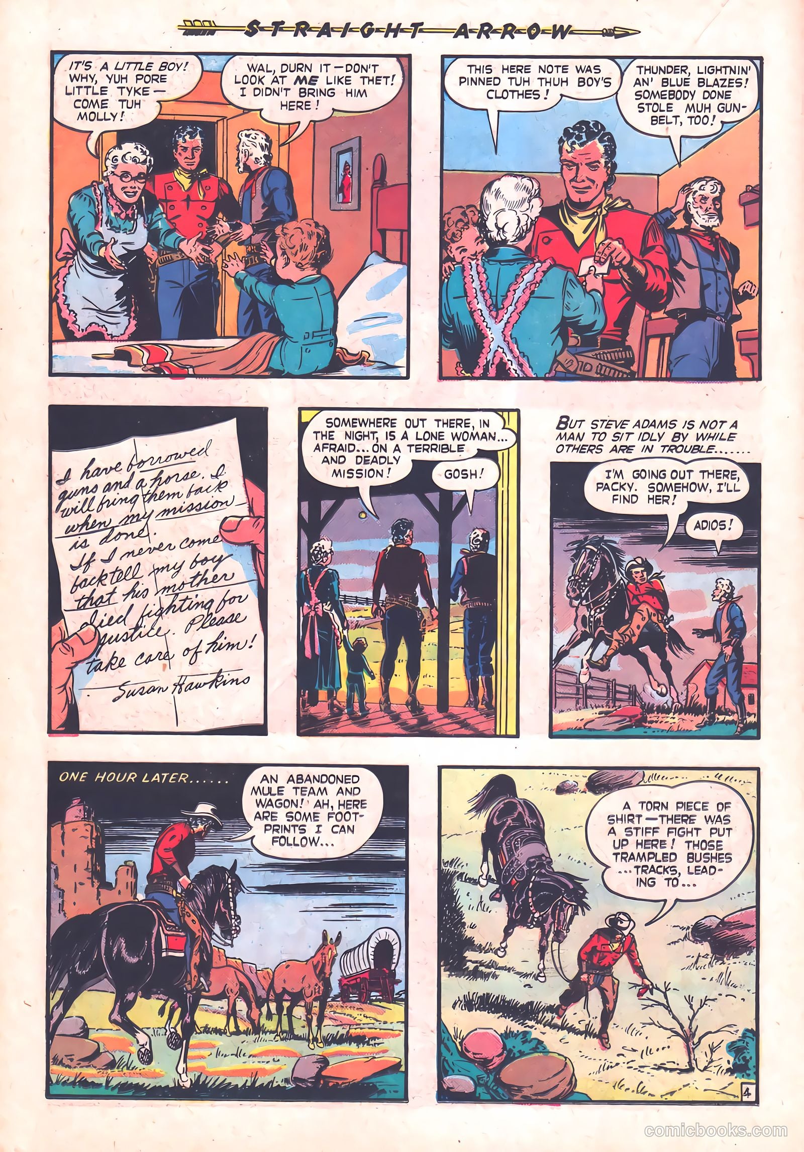 Straight Arrow #5 (1950) — page 14 of 36