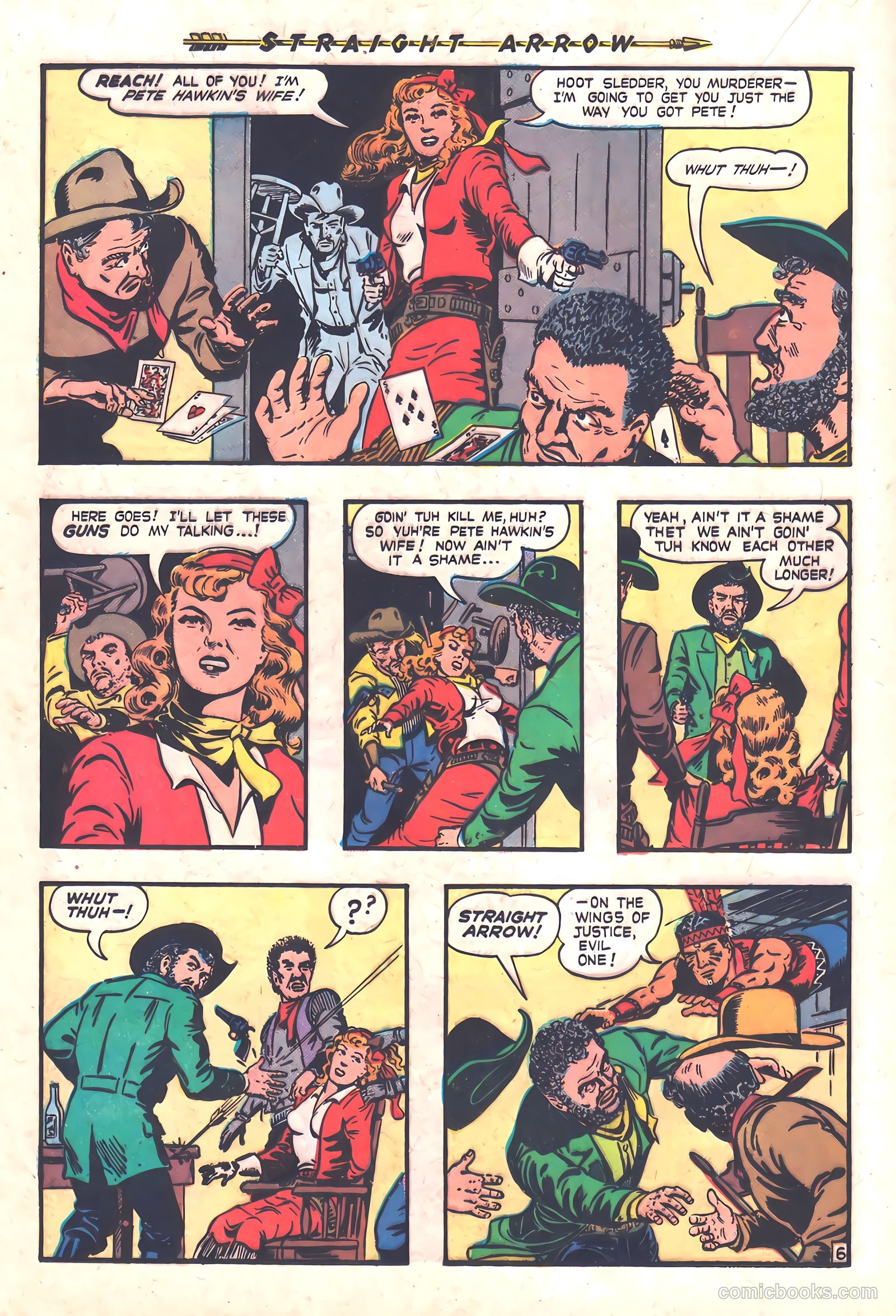 Straight Arrow #5 (1950) — page 16 of 36