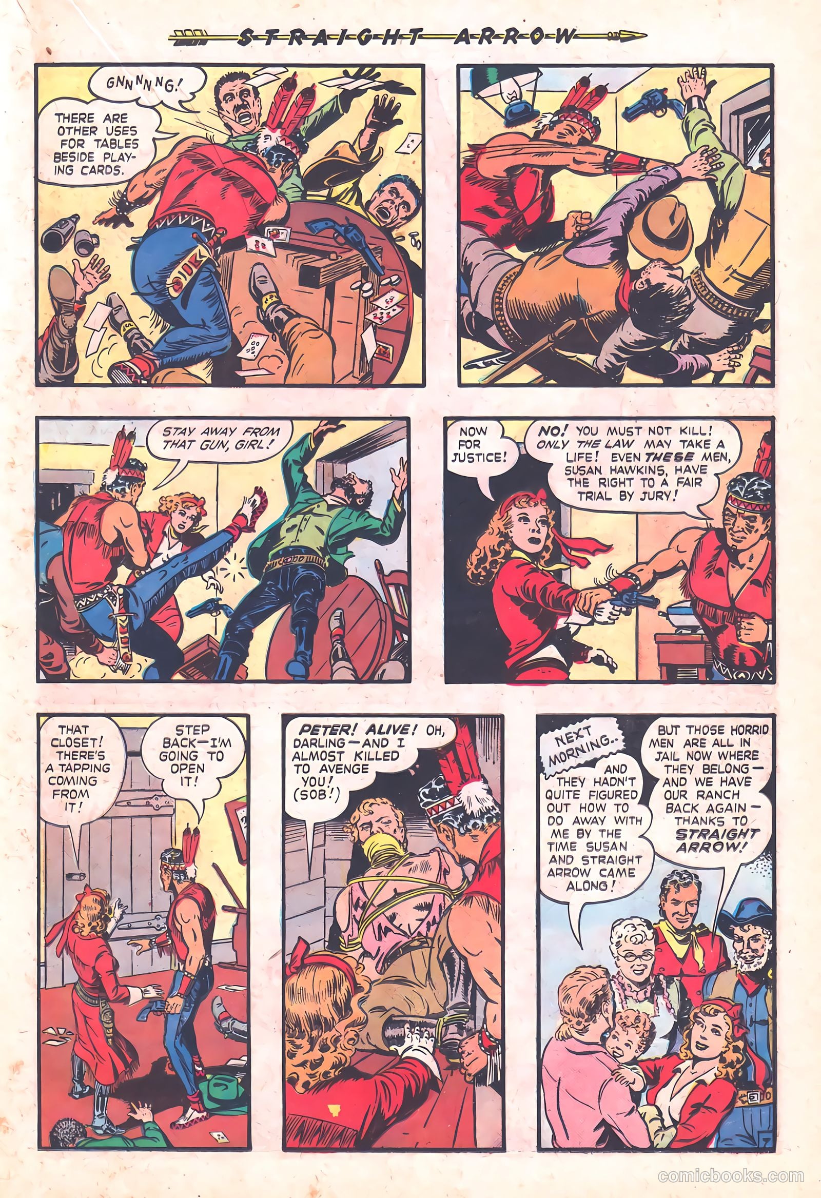 Straight Arrow #5 (1950) — page 17 of 36