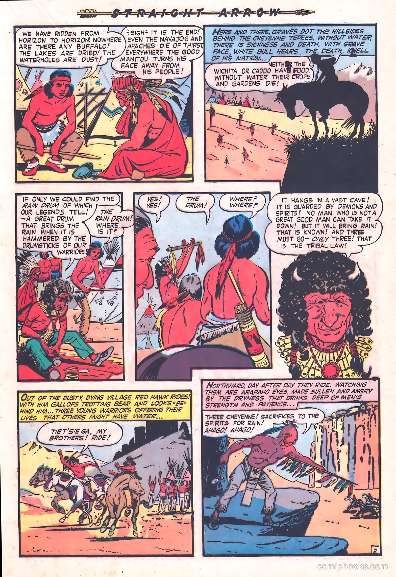 Straight Arrow #5 (1950) — page 19 of 36