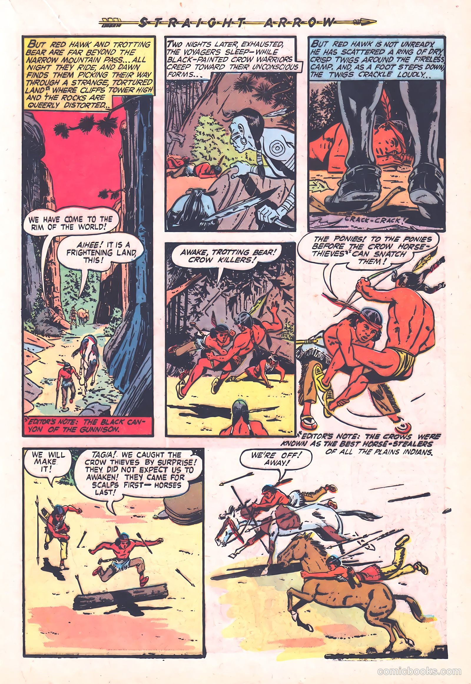 Straight Arrow #5 (1950) — page 21 of 36