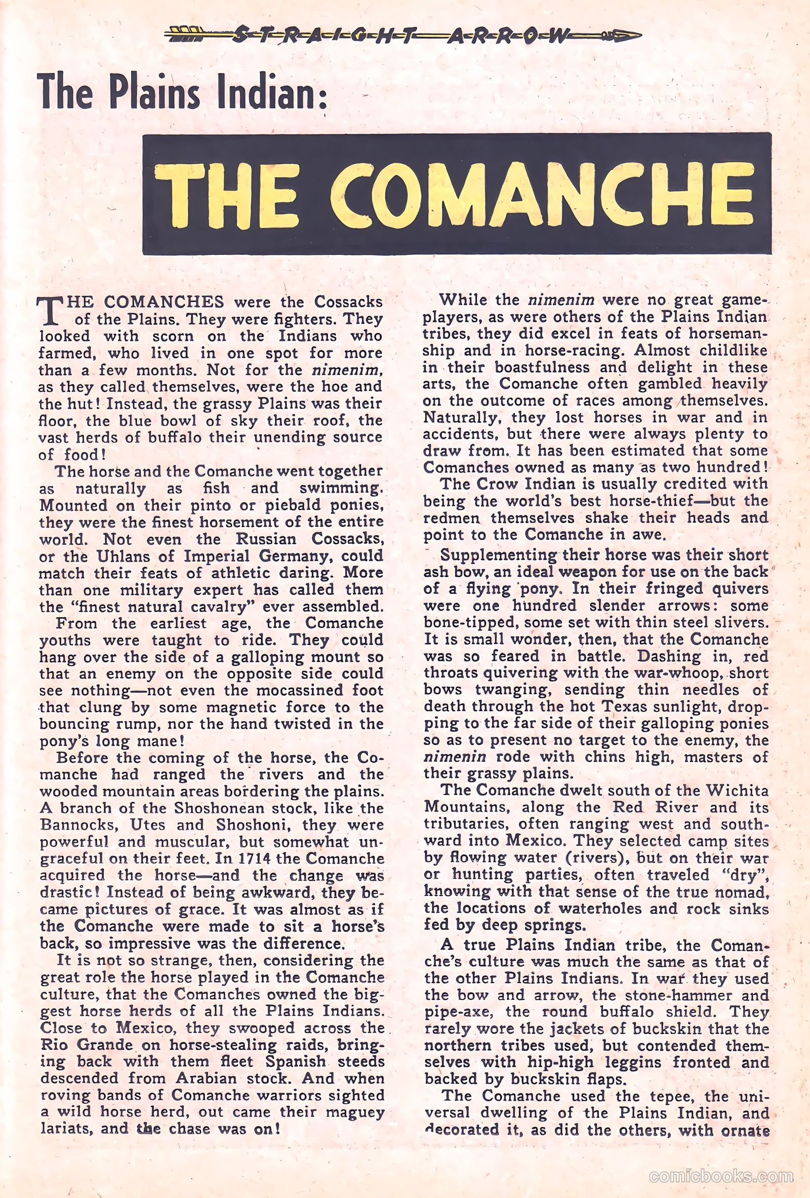 Straight Arrow #5 (1950) — page 25 of 36