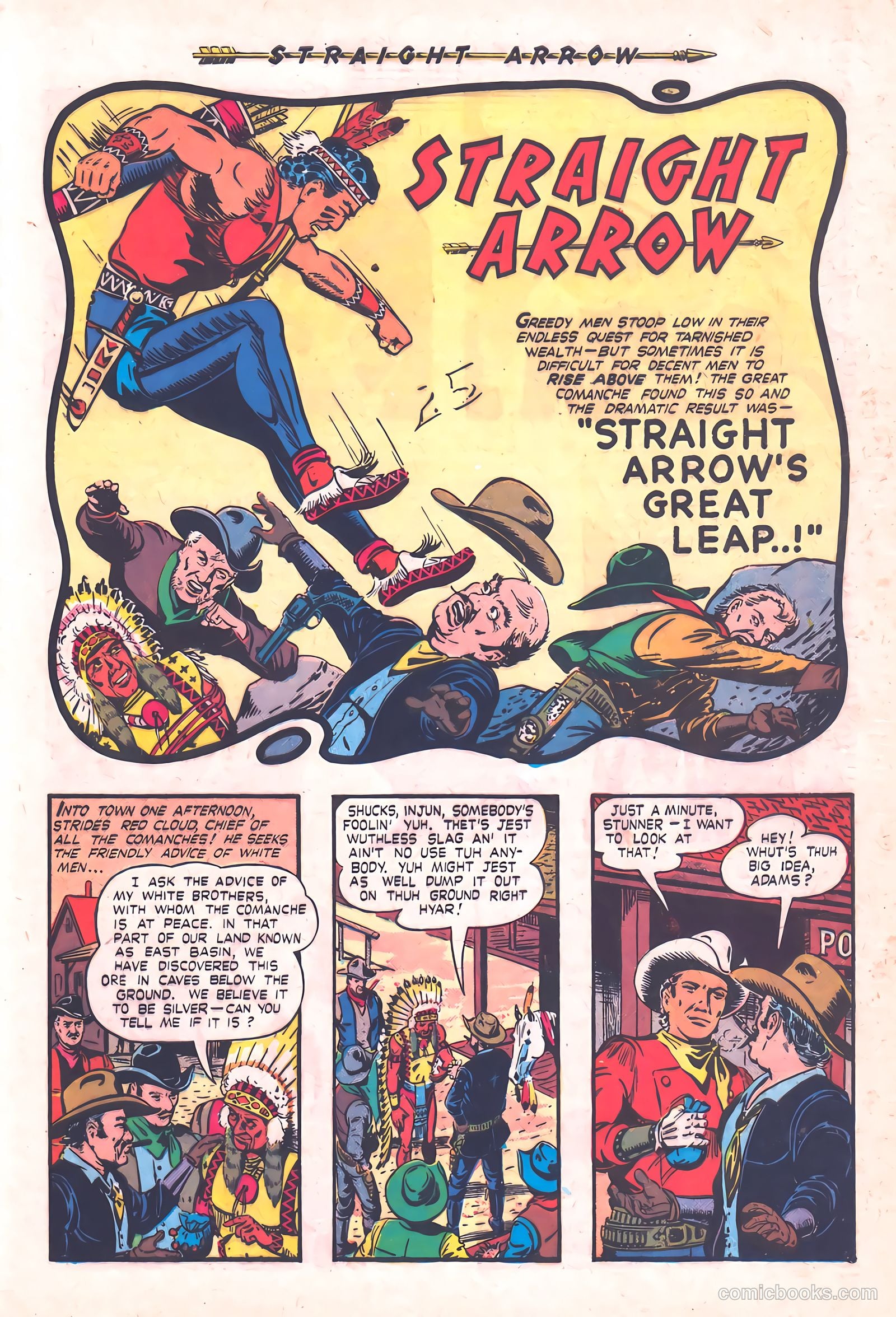 Straight Arrow #5 (1950) — page 27 of 36