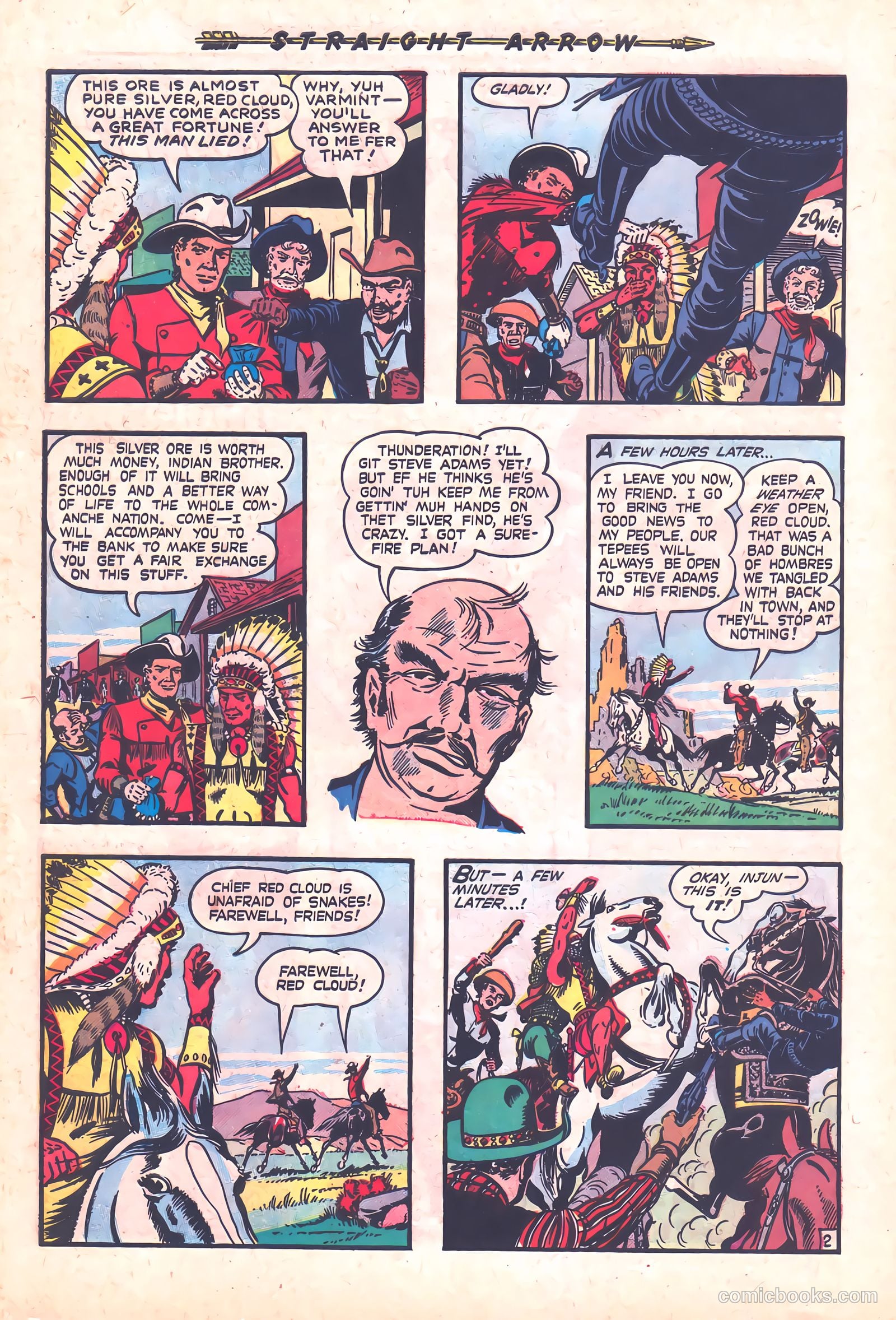 Straight Arrow #5 (1950) — page 28 of 36