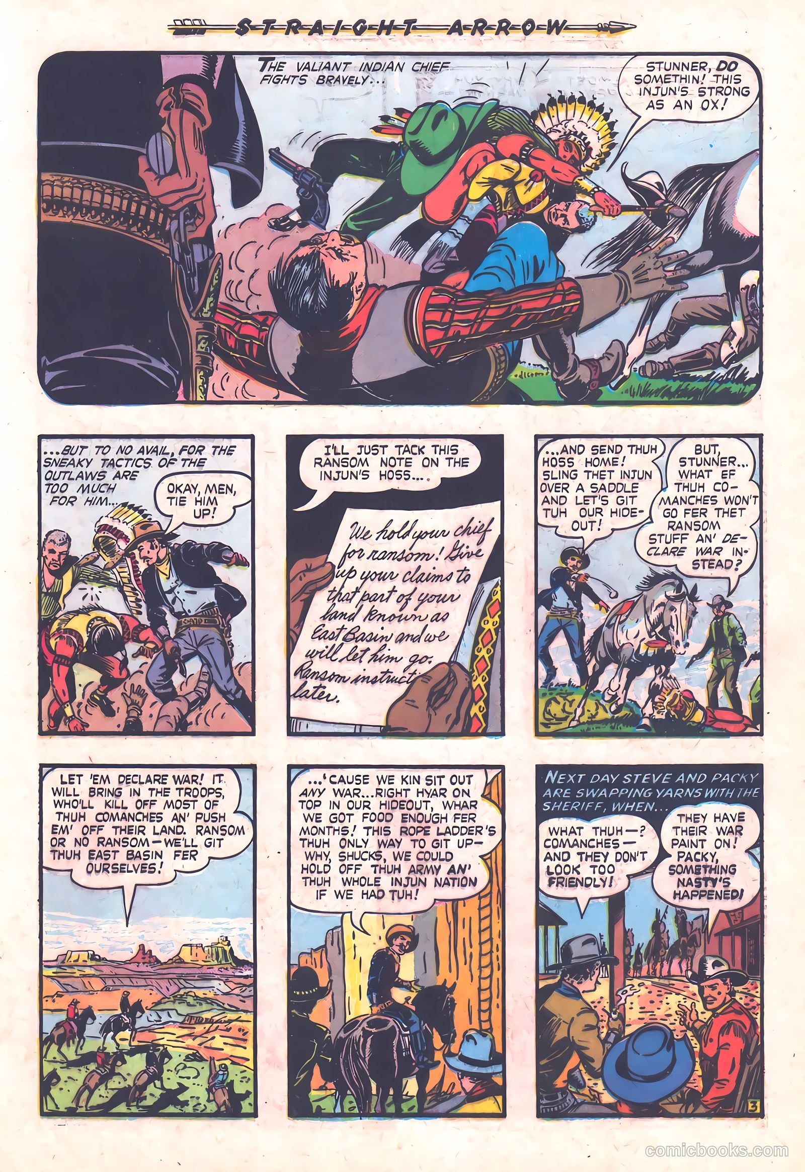 Straight Arrow #5 (1950) — page 29 of 36