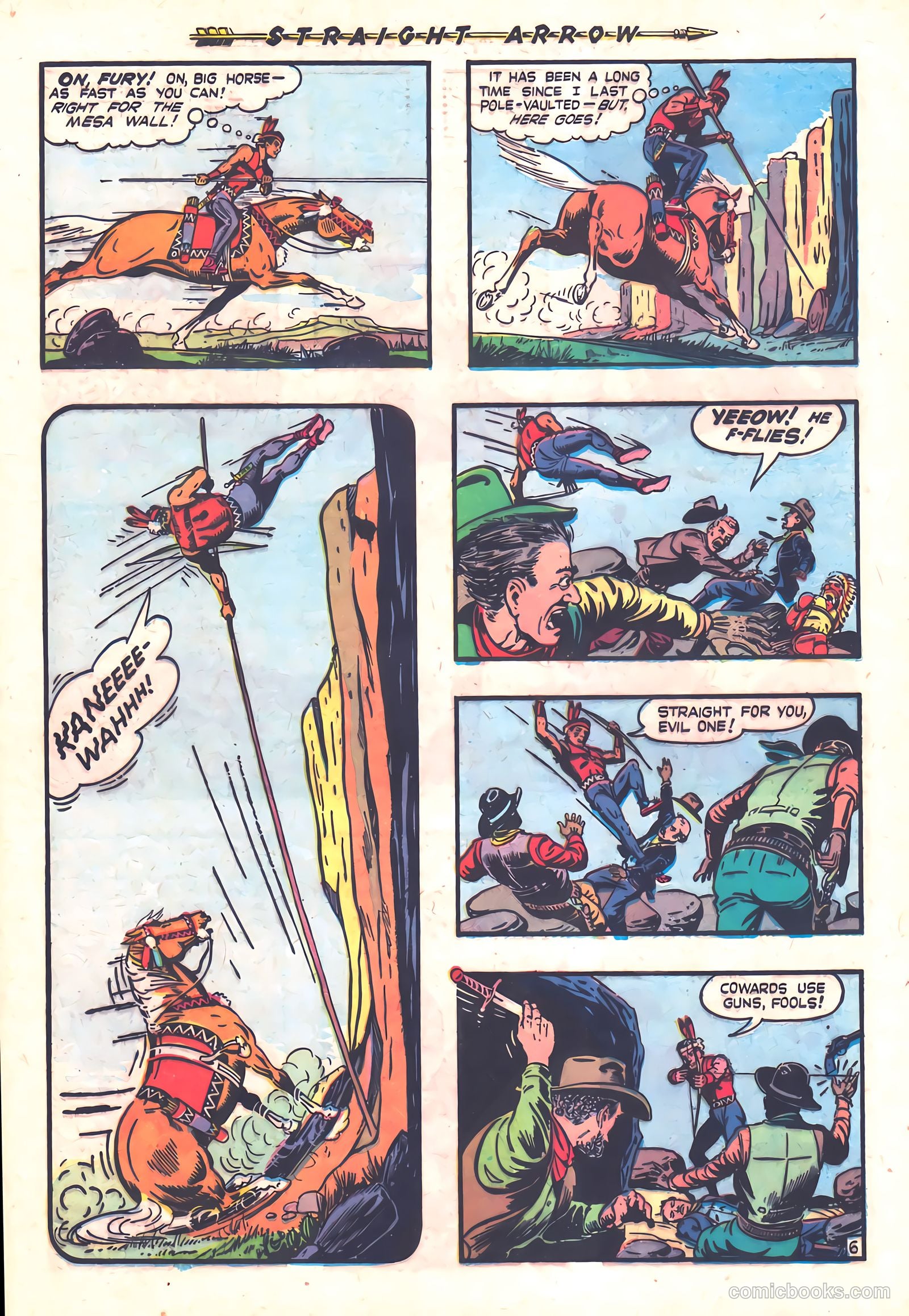 Straight Arrow #5 (1950) — page 32 of 36