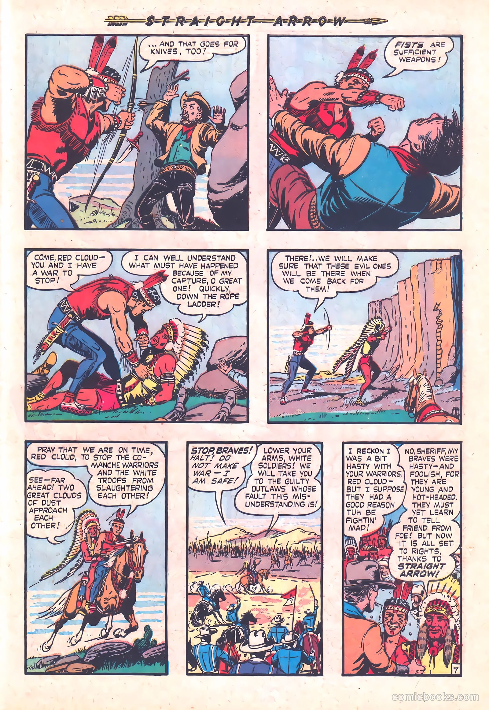 Straight Arrow #5 (1950) — page 33 of 36