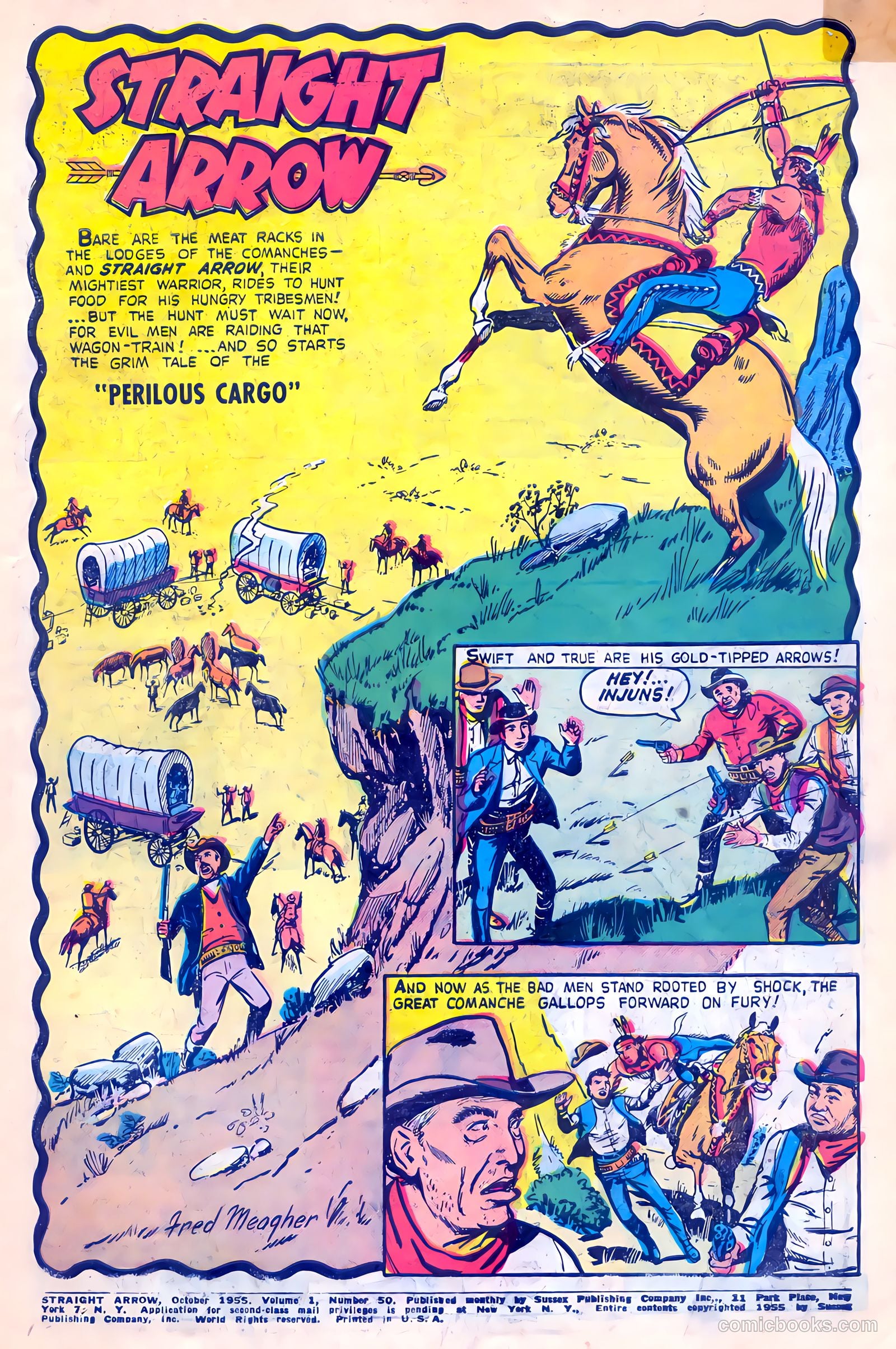 Straight Arrow #50 (1955) — page 3 of 36