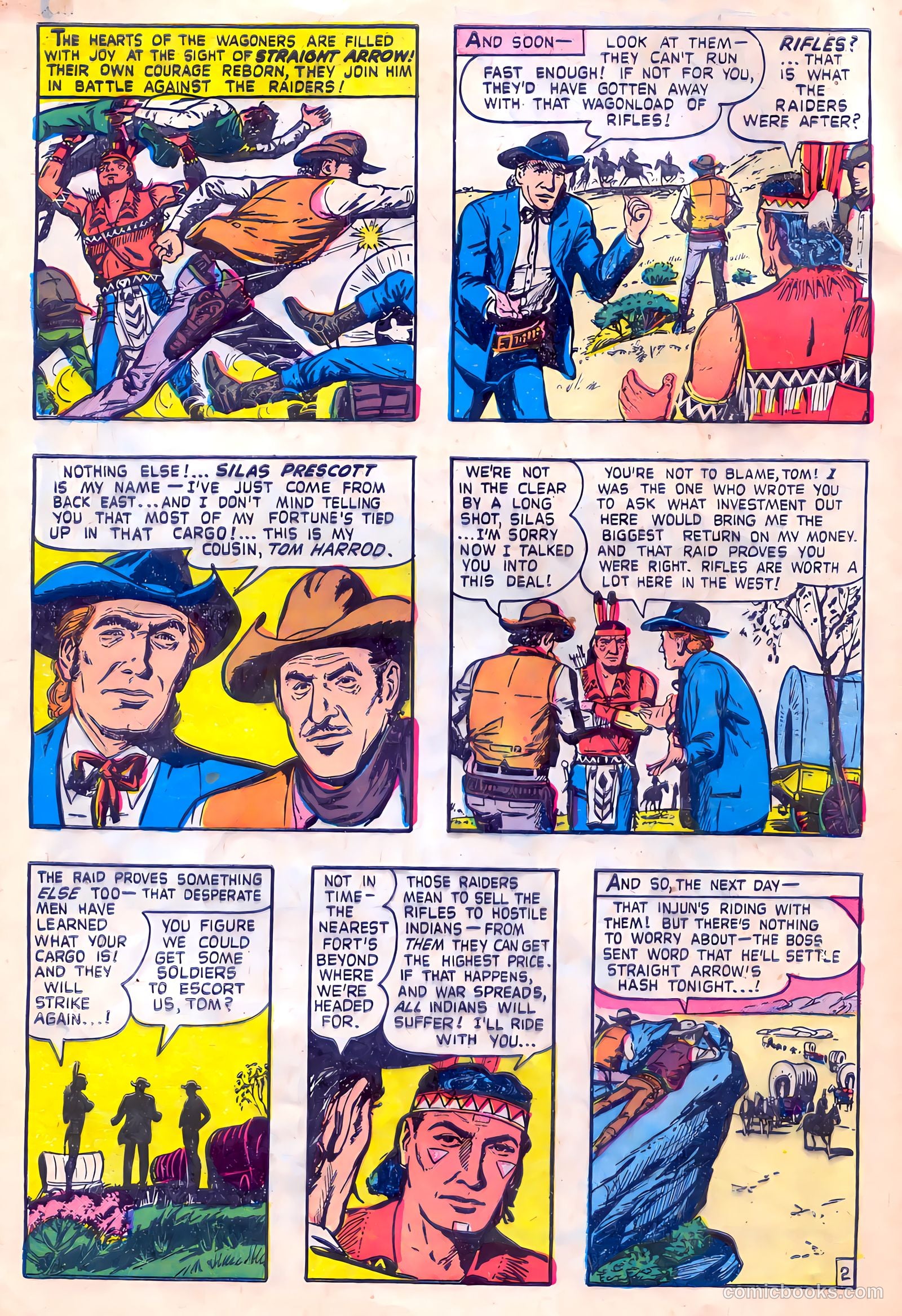Straight Arrow #50 (1955) — page 4 of 36