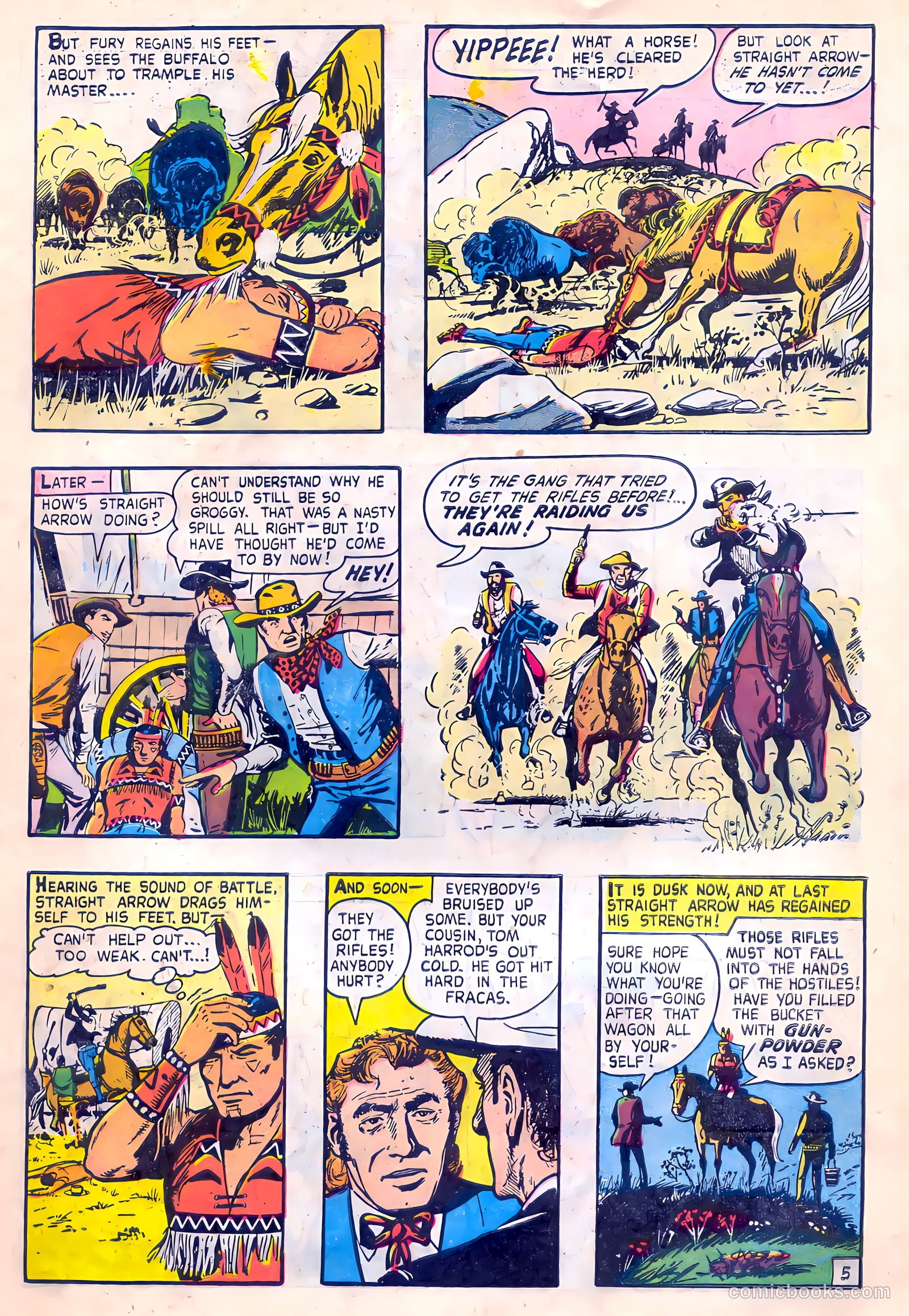 Straight Arrow #50 (1955) — page 7 of 36