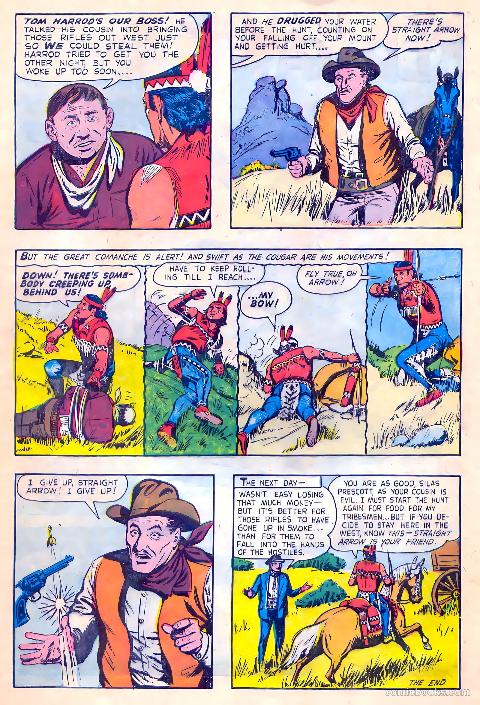 Straight Arrow #50 (1955) — page 9 of 36