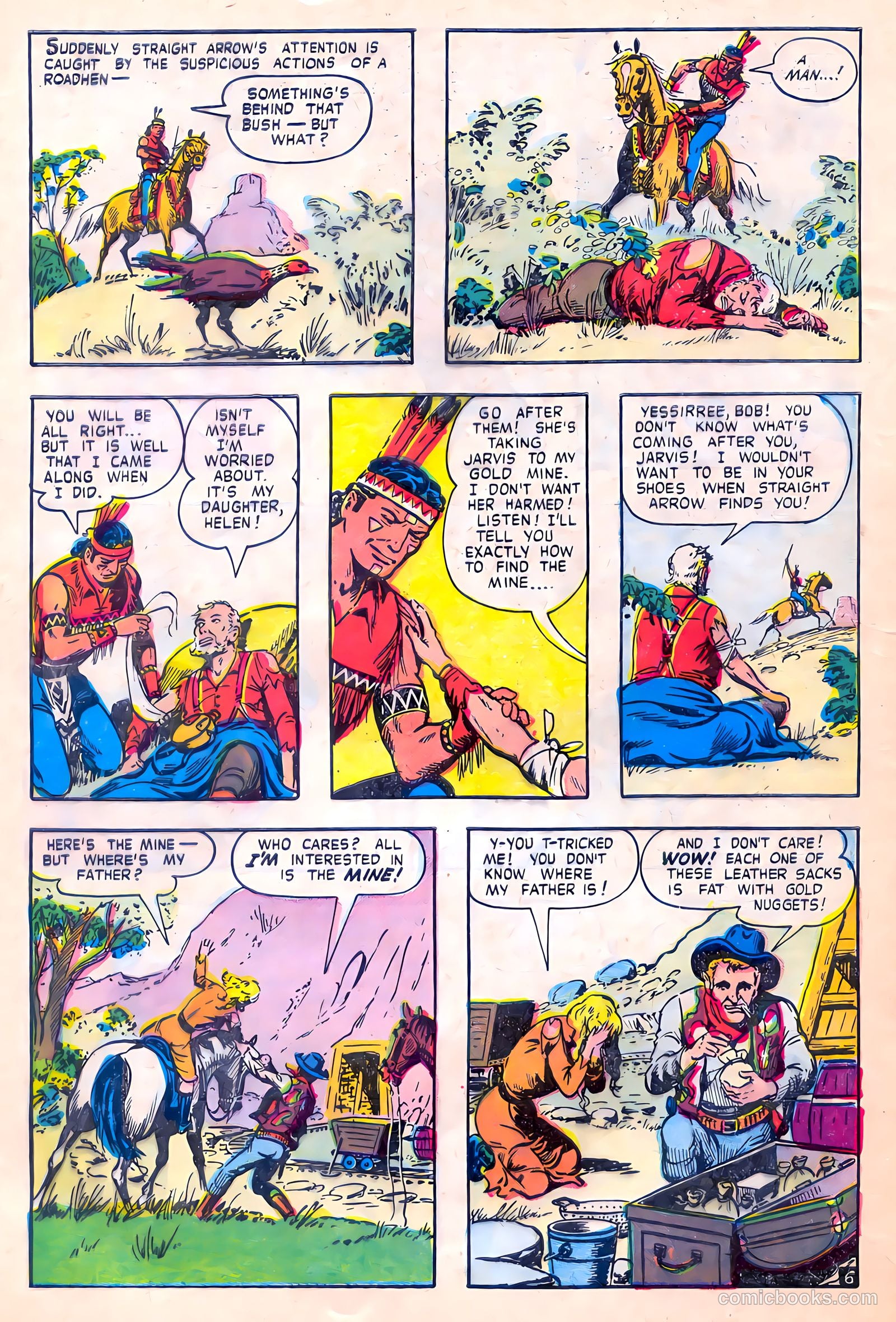 Straight Arrow #50 (1955) — page 32 of 36