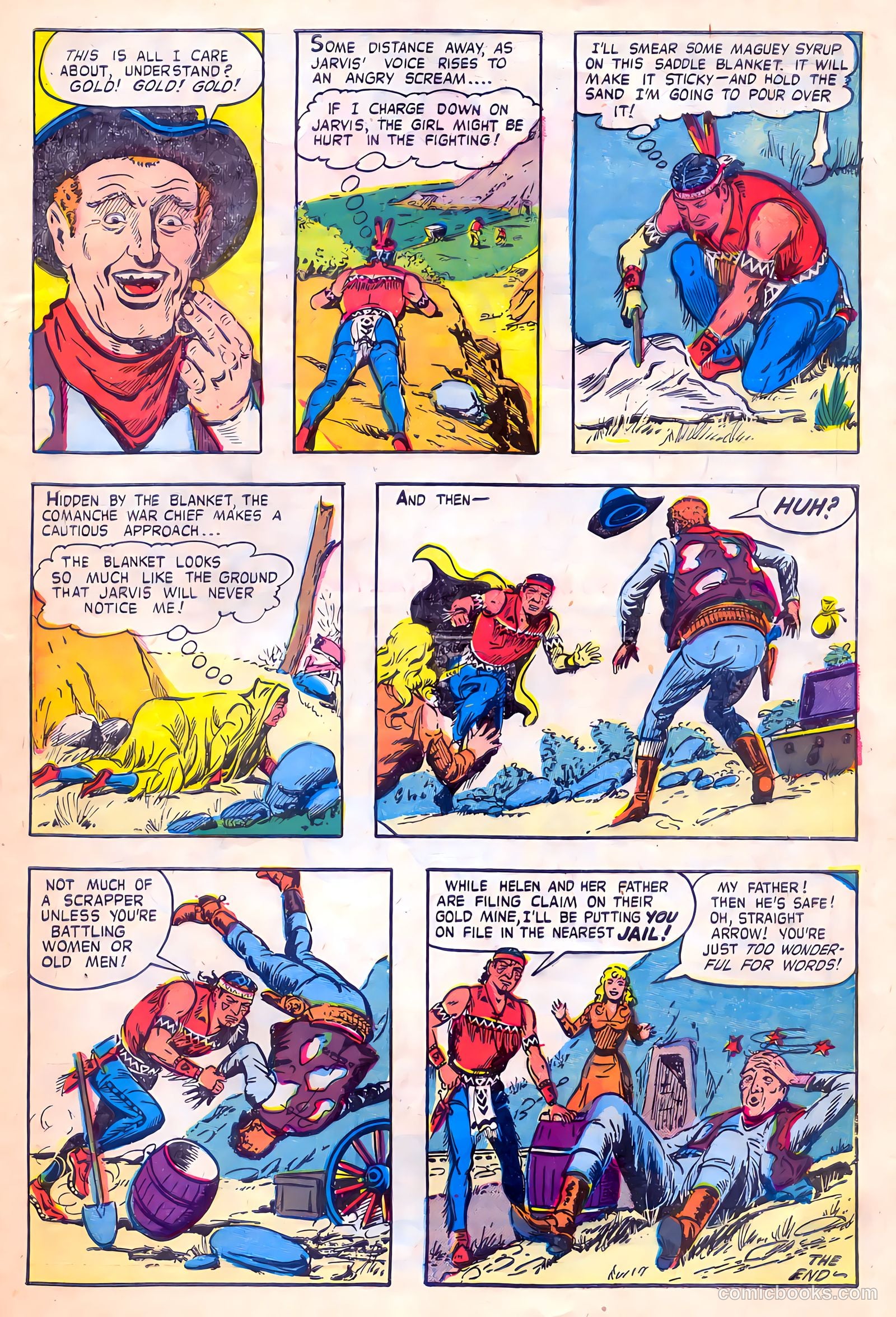 Straight Arrow #50 (1955) — page 33 of 36