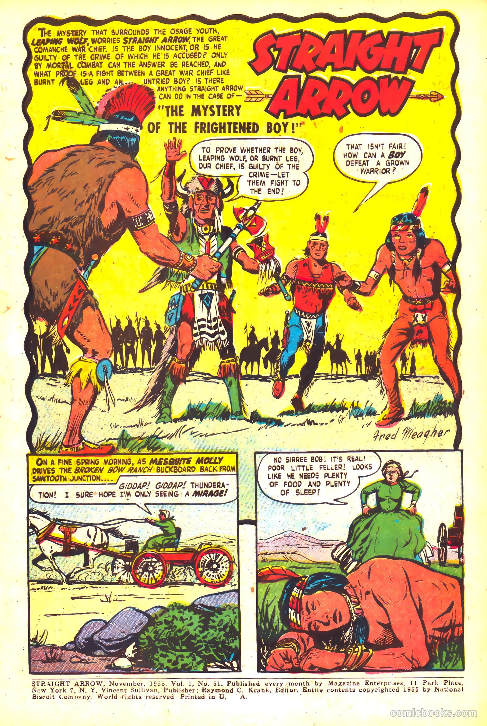 Straight Arrow #51 (1955) — page 3 of 36