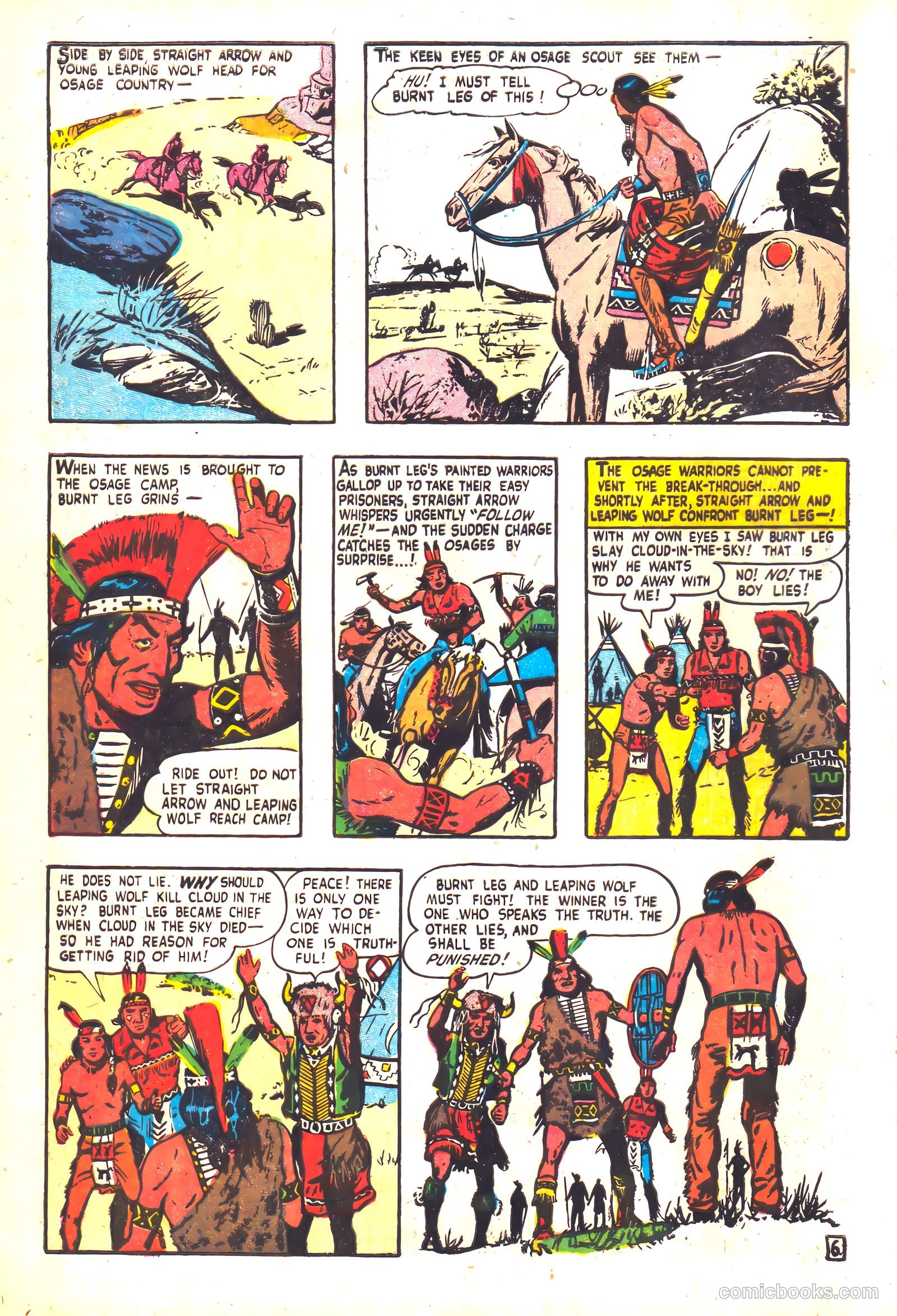 Straight Arrow #51 (1955) — page 8 of 36