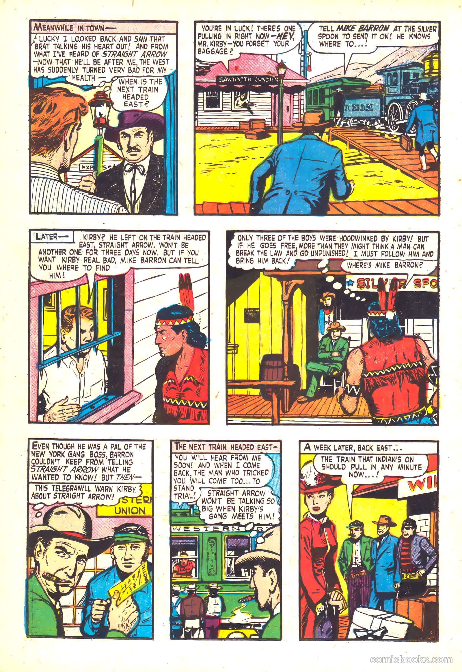 Straight Arrow #51 (1955) — page 22 of 36