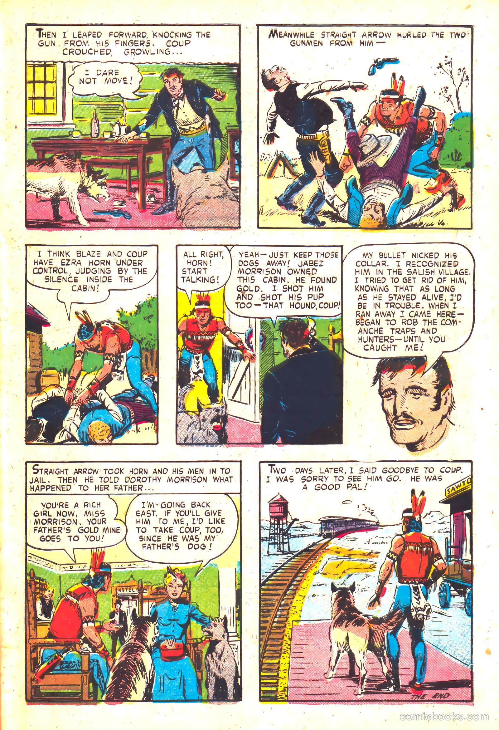 Straight Arrow #51 (1955) — page 33 of 36