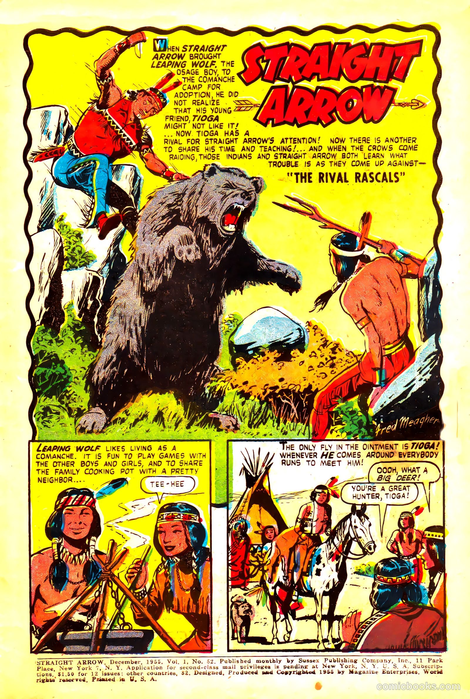 Straight Arrow #52 (1955) — page 3 of 36