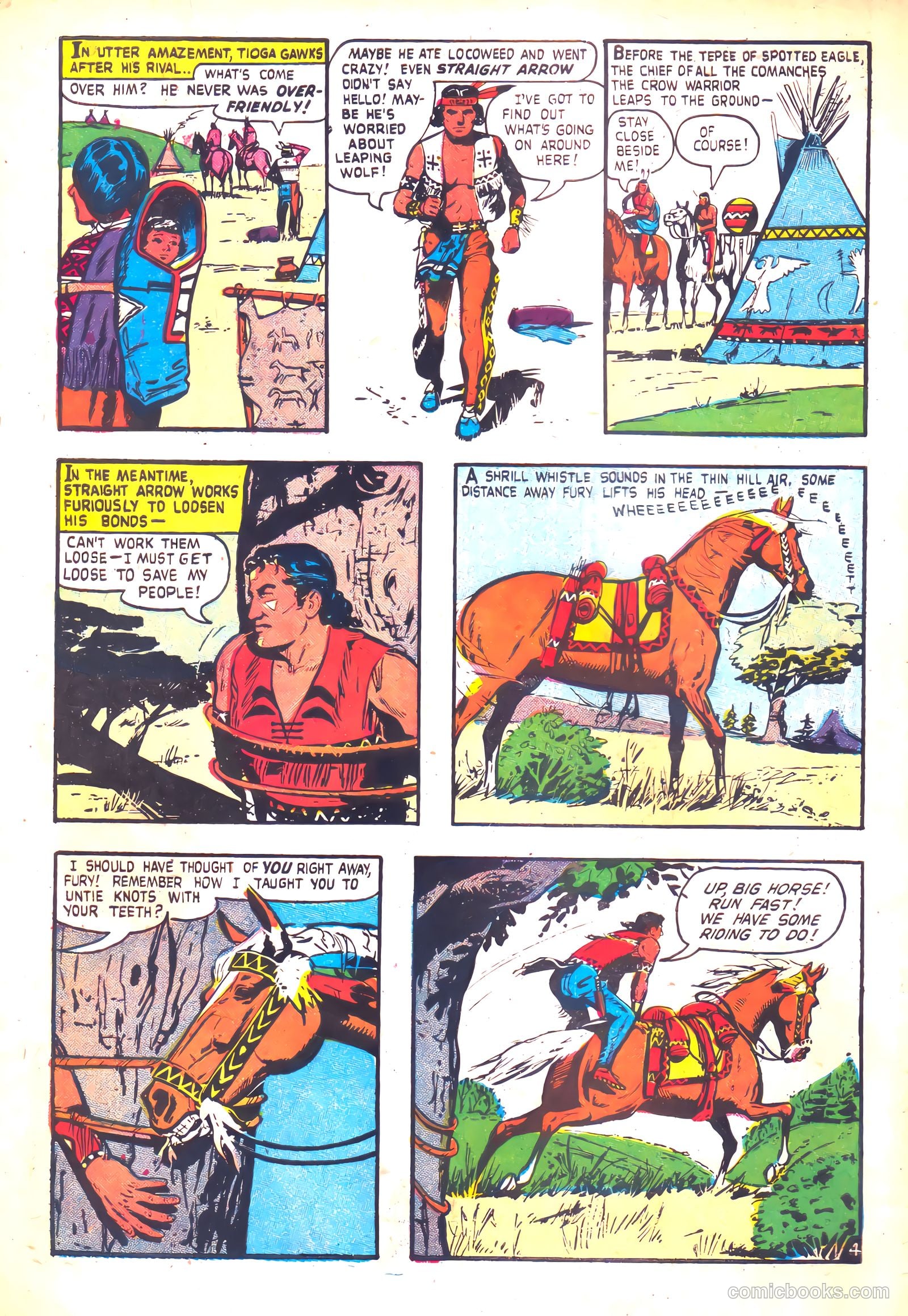 Straight Arrow #52 (1955) — page 6 of 36
