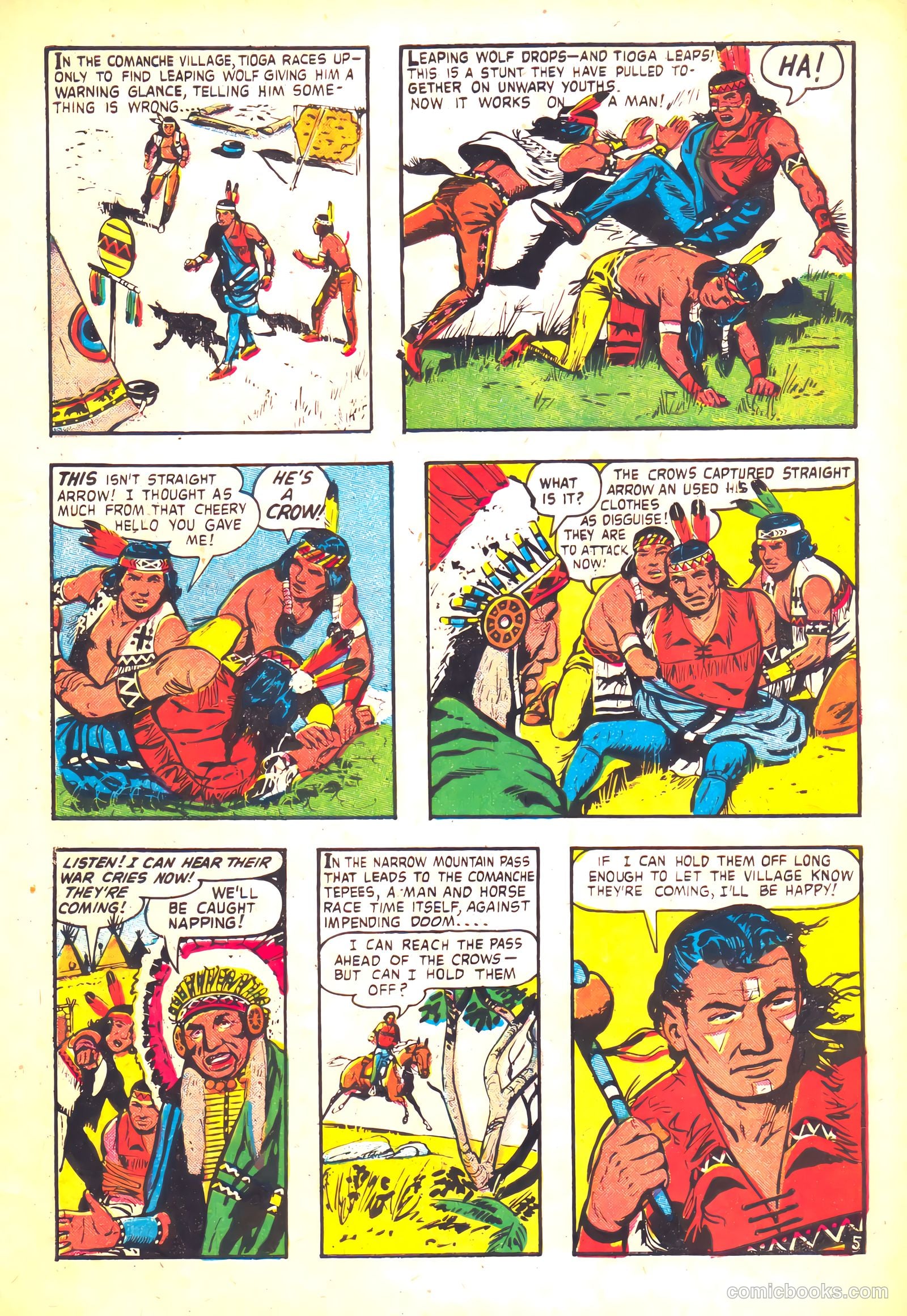 Straight Arrow #52 (1955) — page 7 of 36