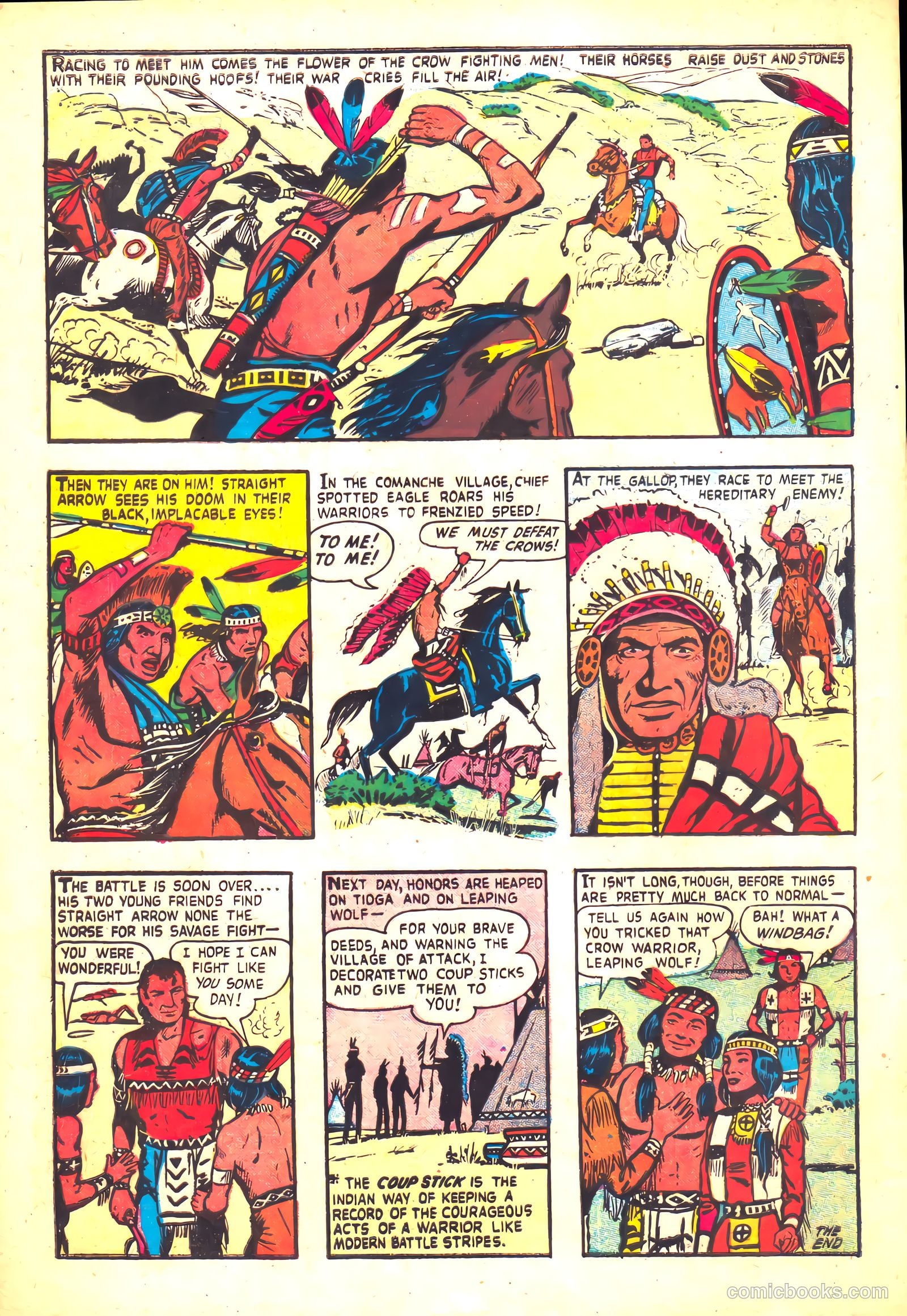 Straight Arrow #52 (1955) — page 8 of 36