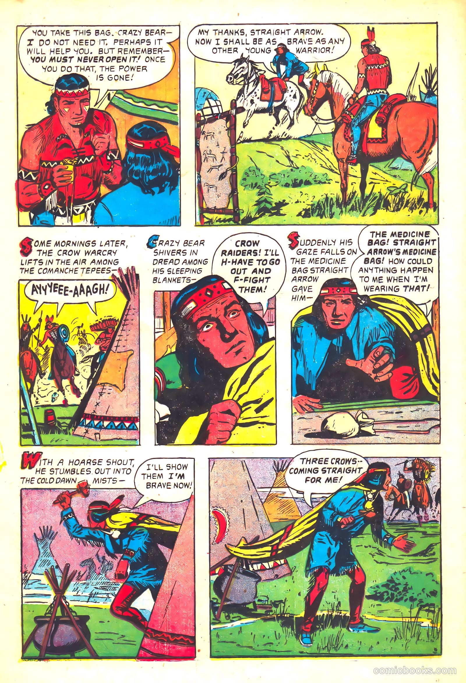 Straight Arrow #52 (1955) — page 12 of 36