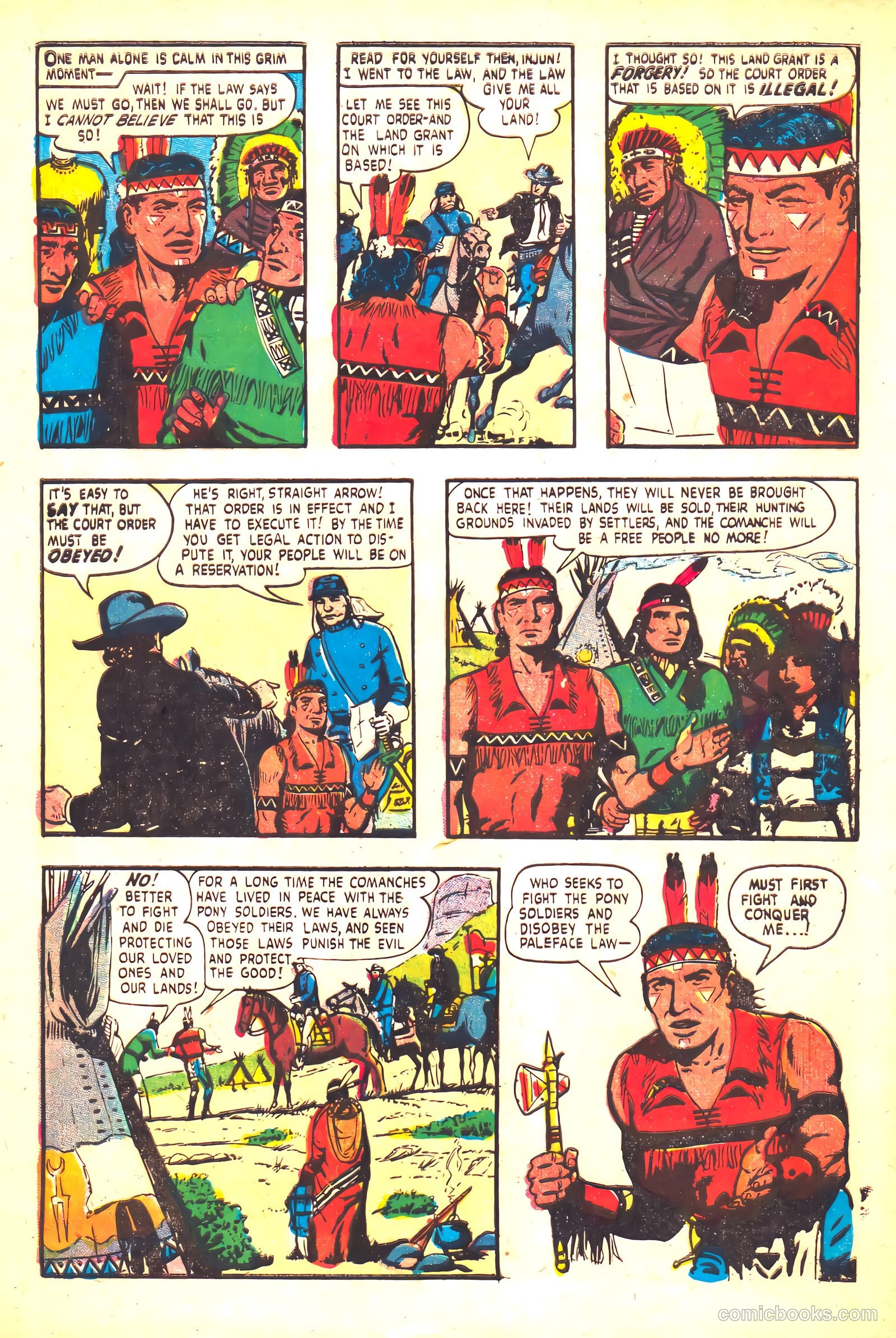Straight Arrow #52 (1955) — page 28 of 36