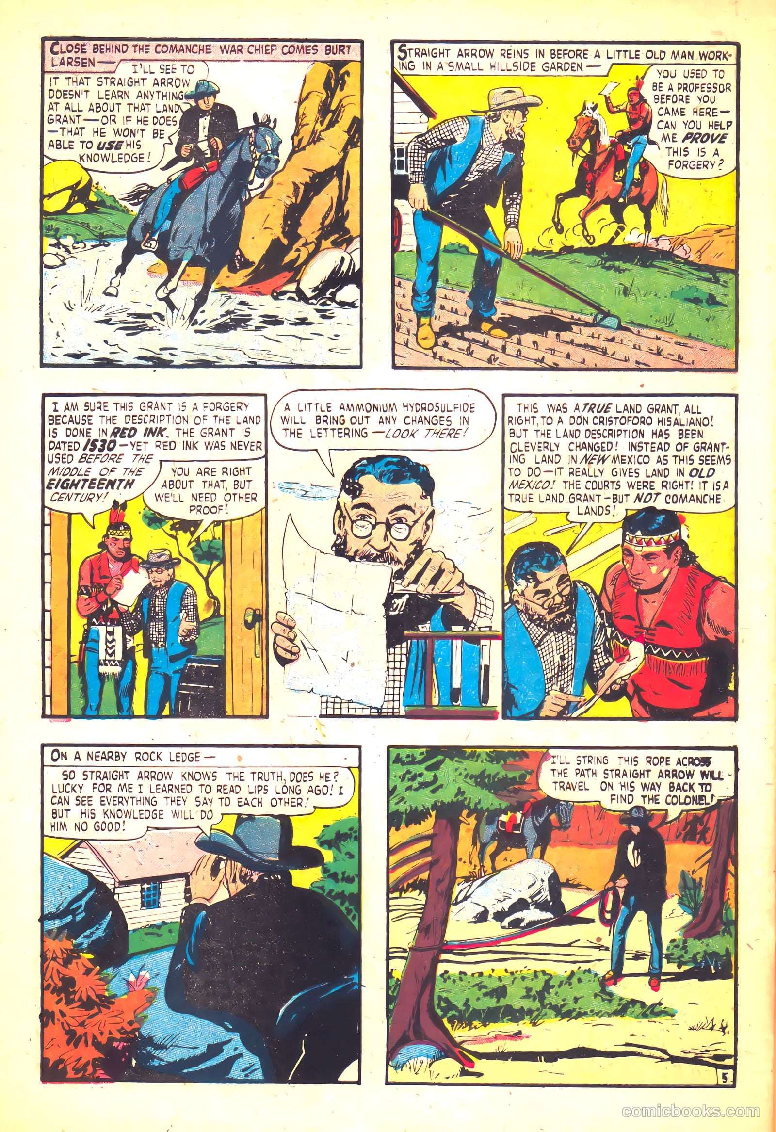 Straight Arrow #52 (1955) — page 30 of 36