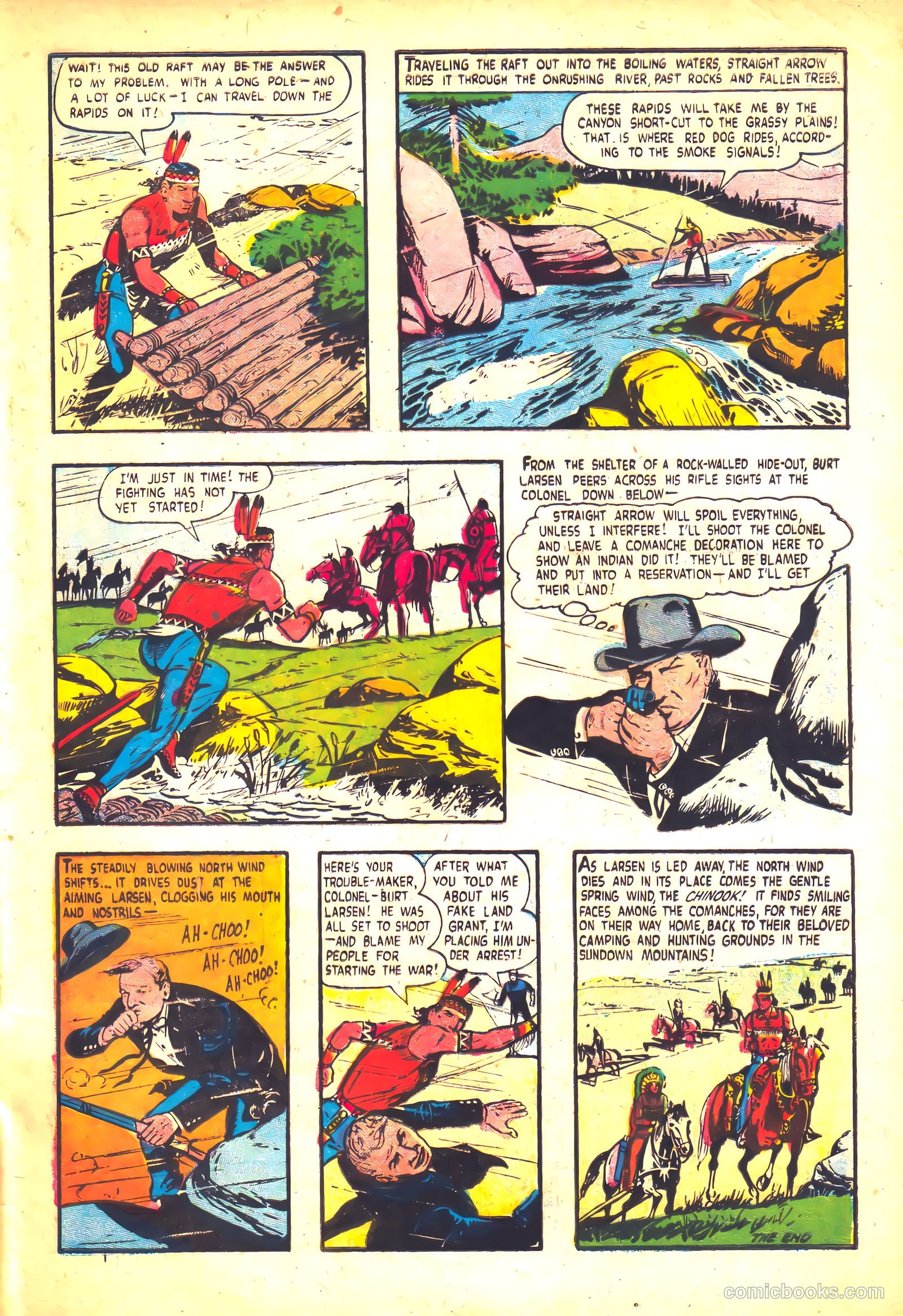 Straight Arrow #52 (1955) — page 33 of 36