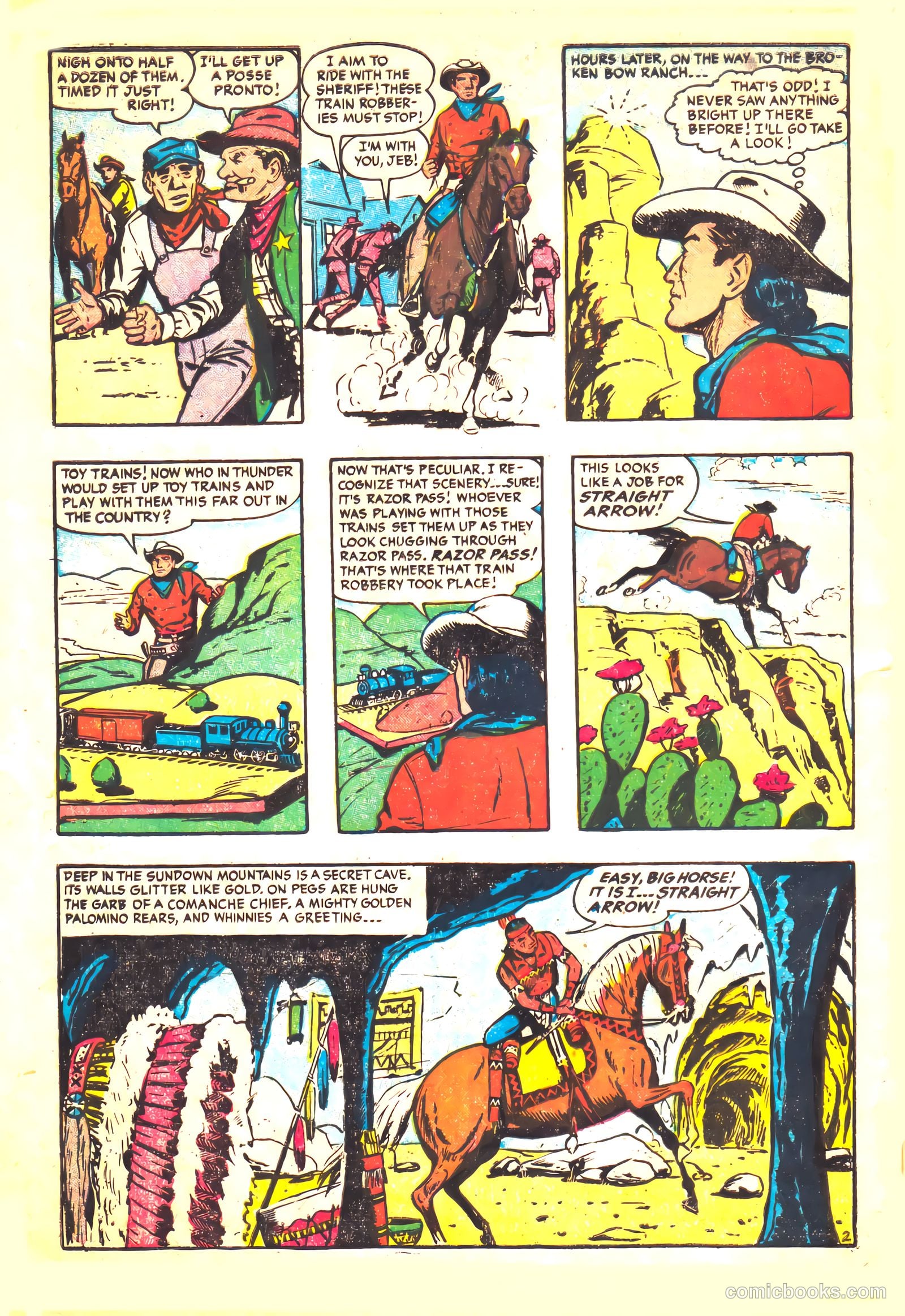 Straight Arrow #53 (1956) — page 4 of 36