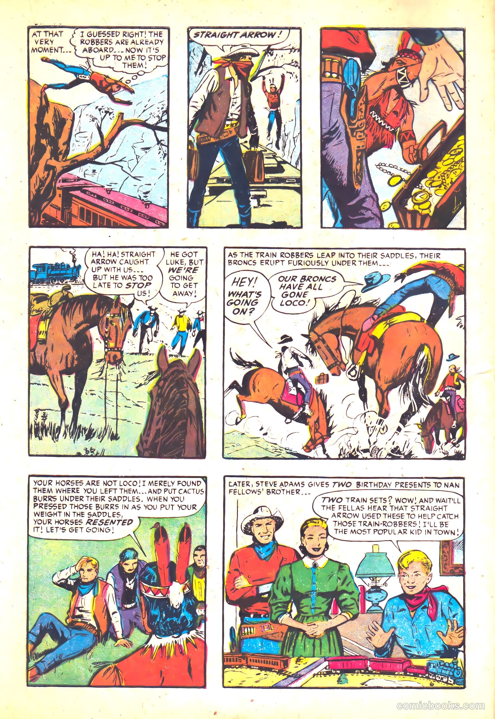 Straight Arrow #53 (1956) — page 8 of 36