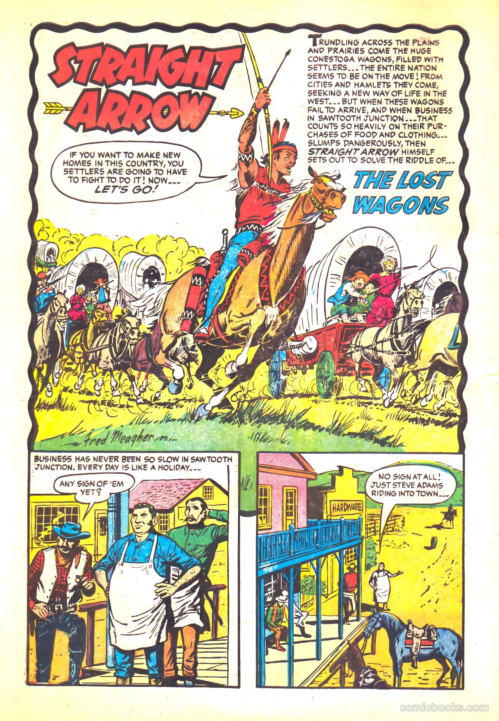 Straight Arrow #53 (1956) — page 10 of 36