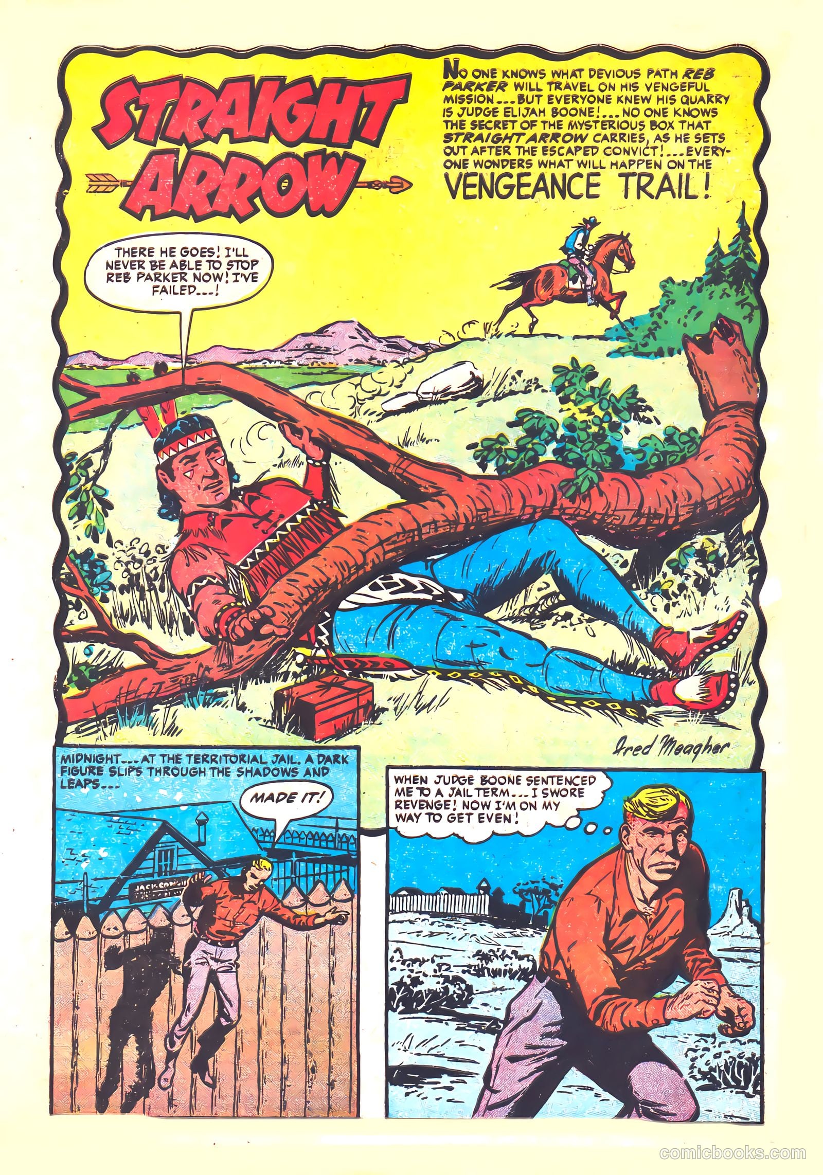 Straight Arrow #53 (1956) — page 28 of 36