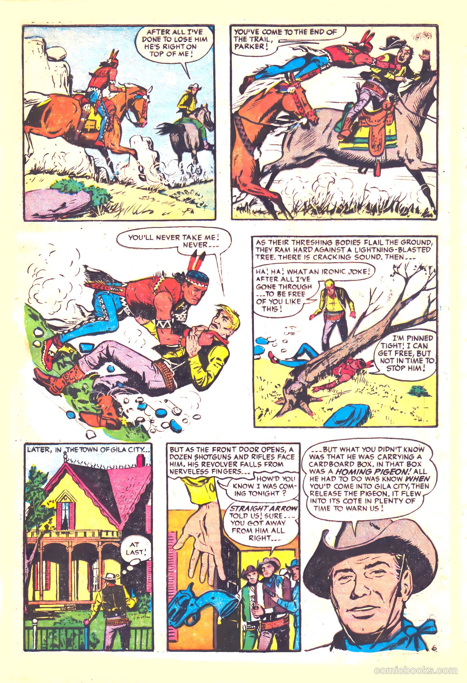 Straight Arrow #53 (1956) — page 33 of 36