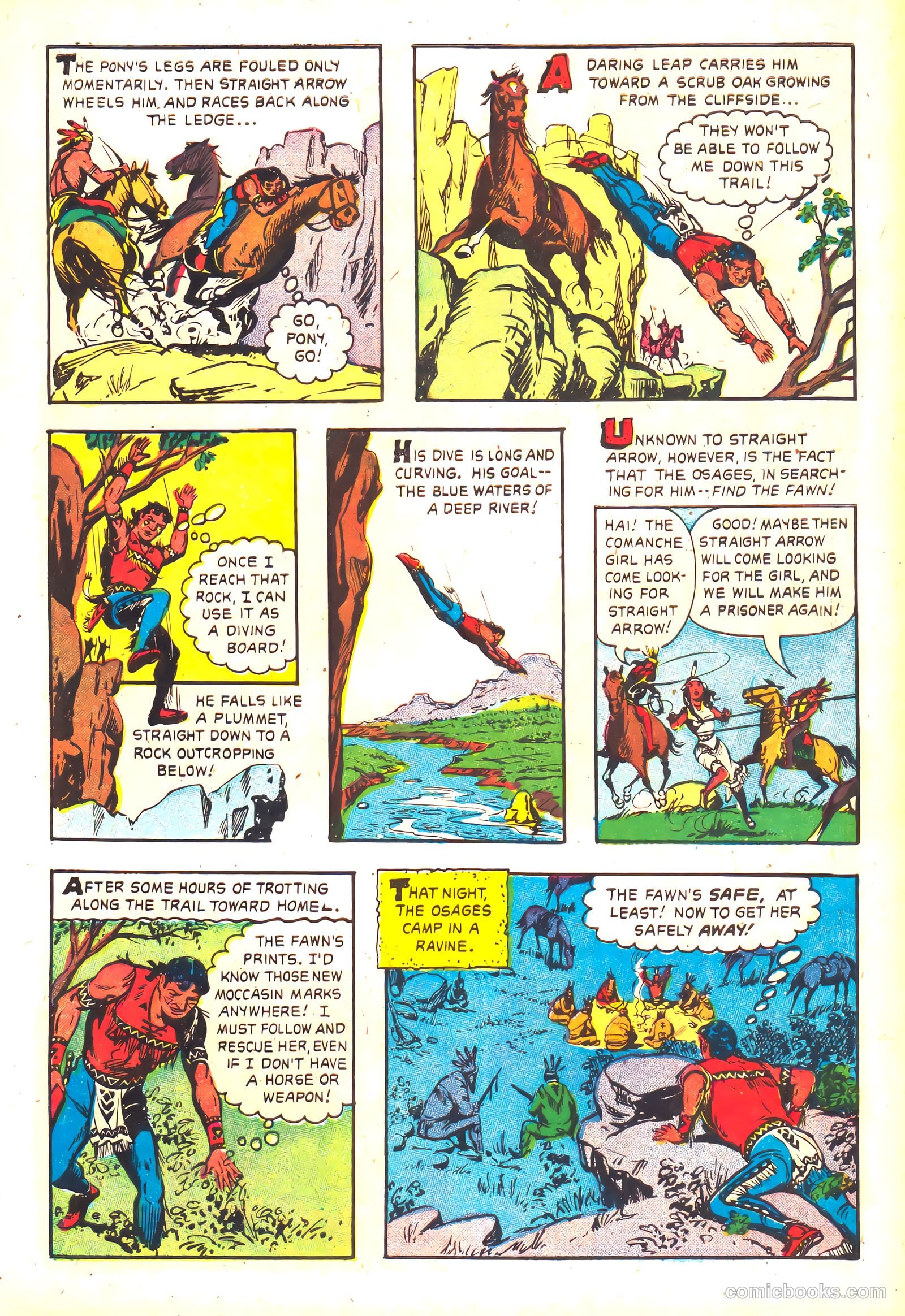 Straight Arrow #54 (1956) — page 7 of 36