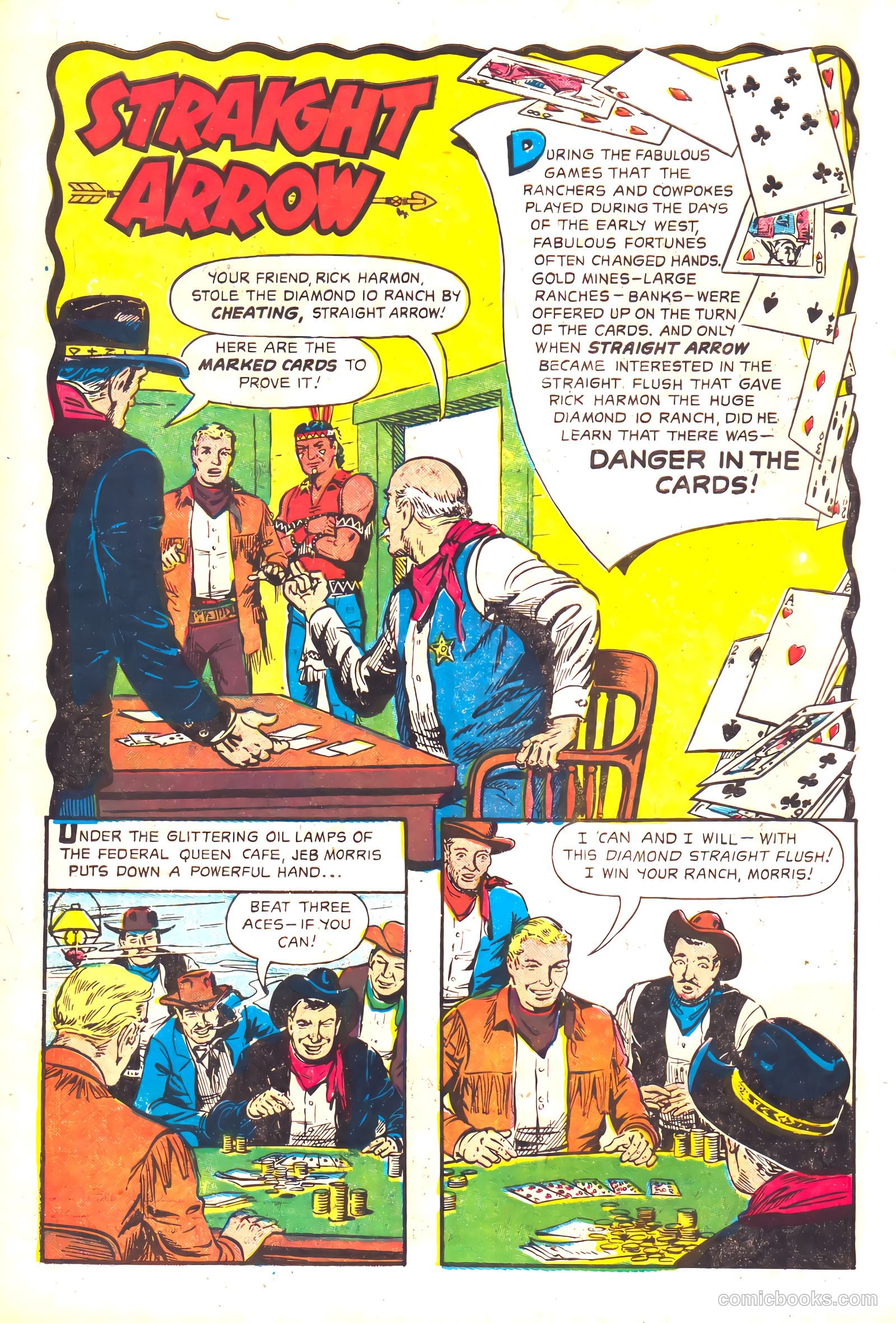 Straight Arrow #54 (1956) — page 10 of 36
