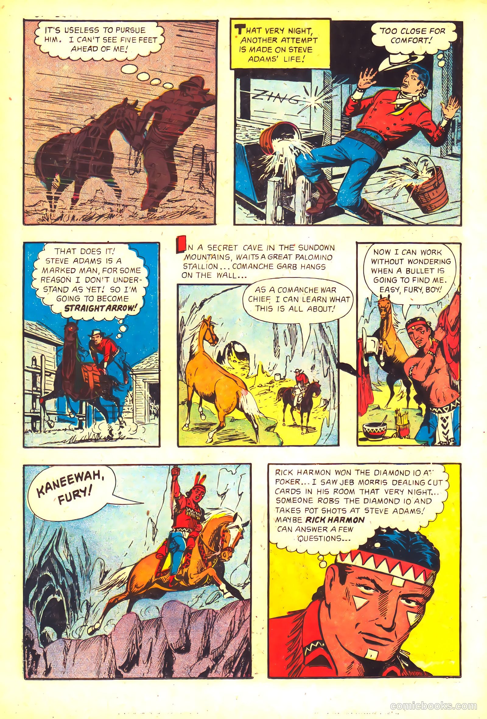 Straight Arrow #54 (1956) — page 14 of 36