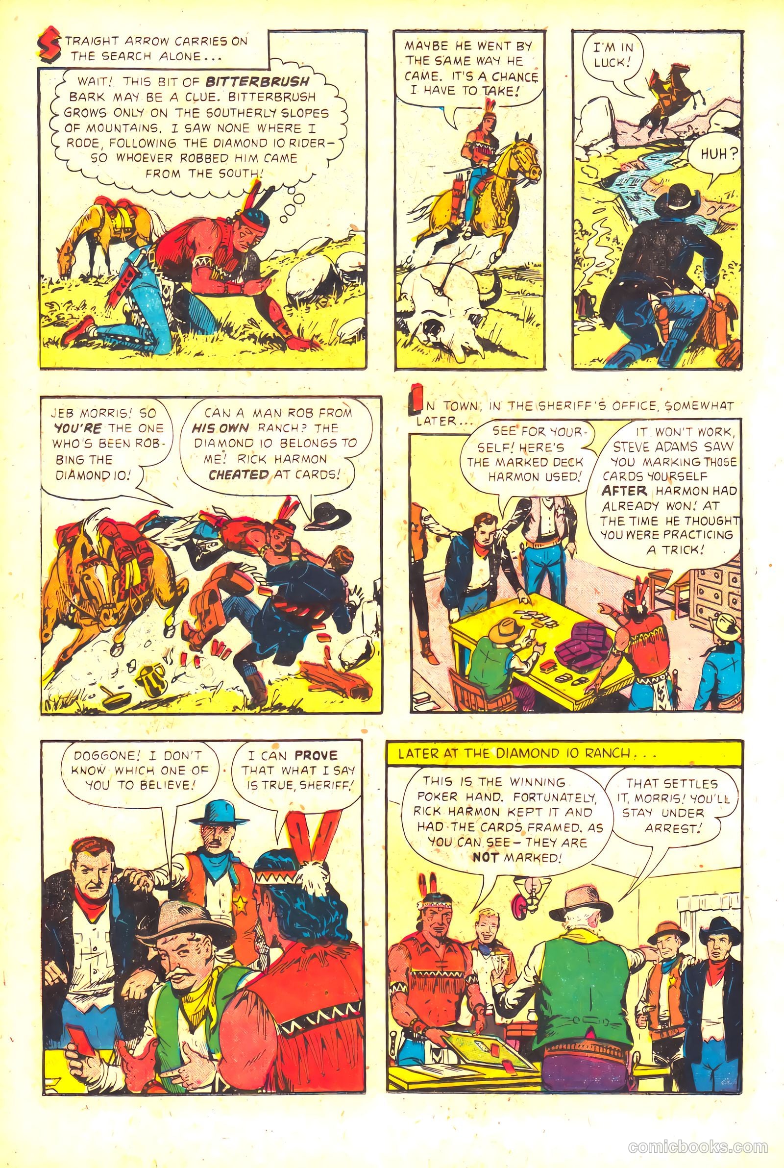 Straight Arrow #54 (1956) — page 16 of 36