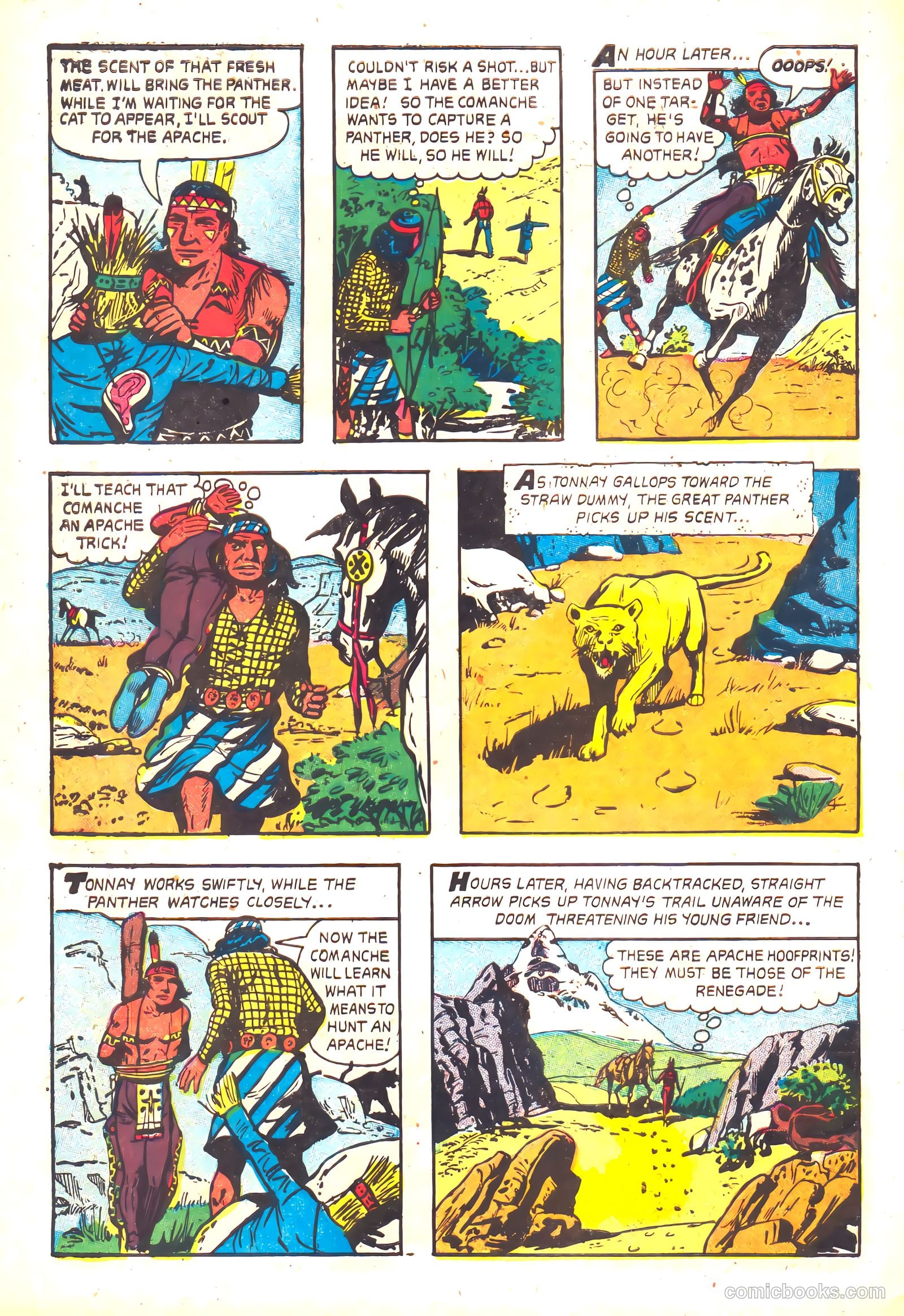 Straight Arrow #54 (1956) — page 30 of 36