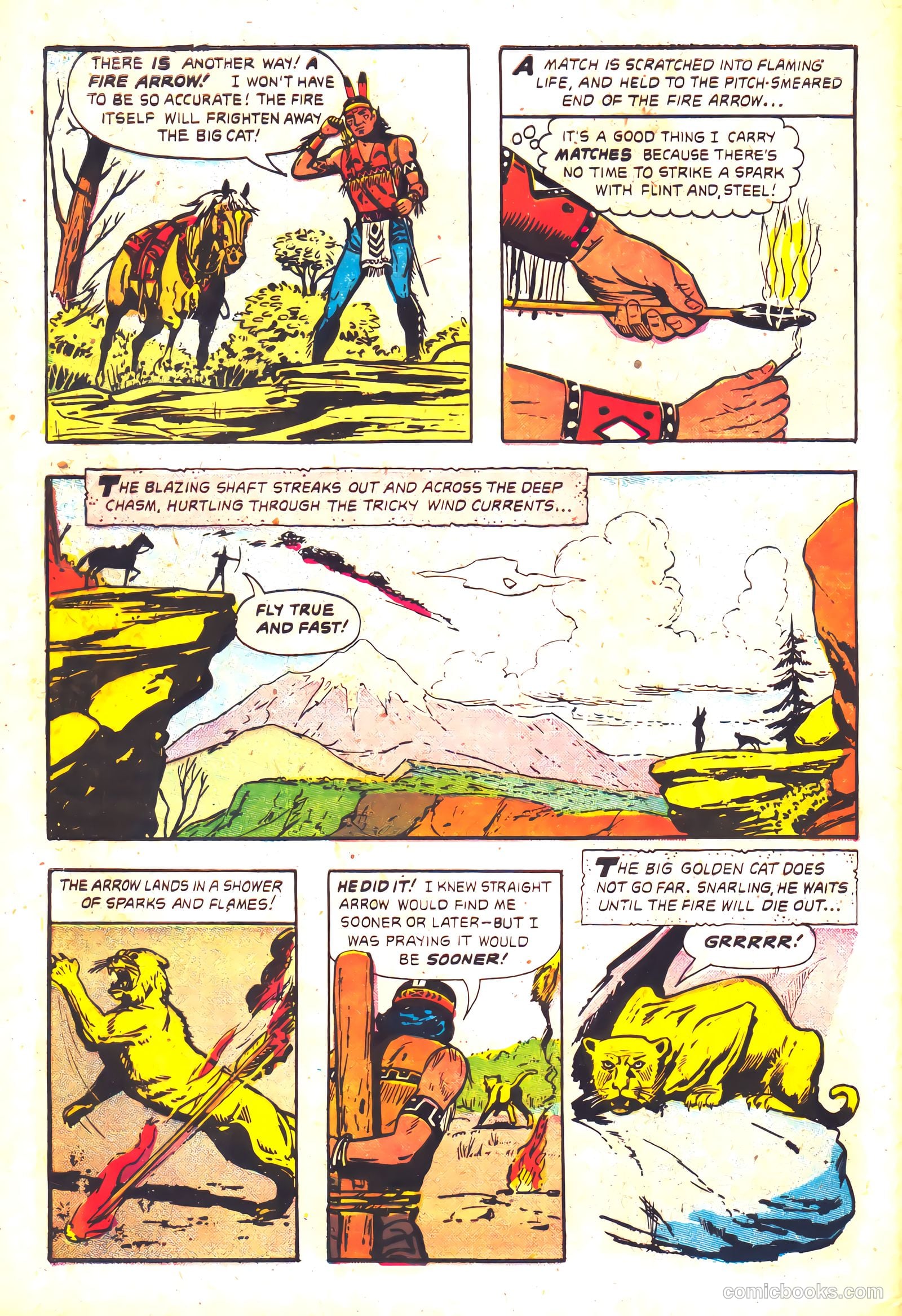 Straight Arrow #54 (1956) — page 32 of 36