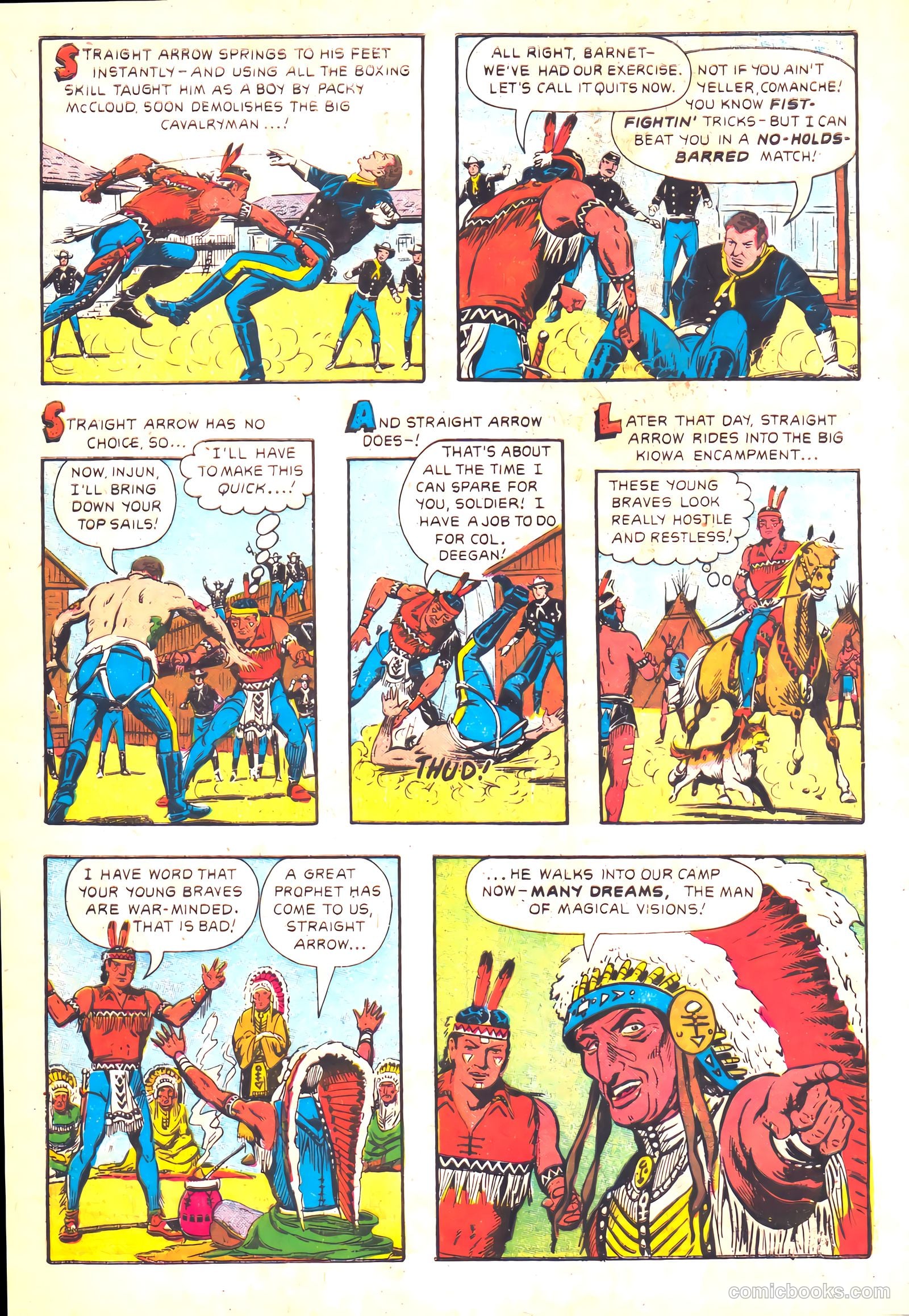 Straight Arrow #55 (1956) — page 5 of 36