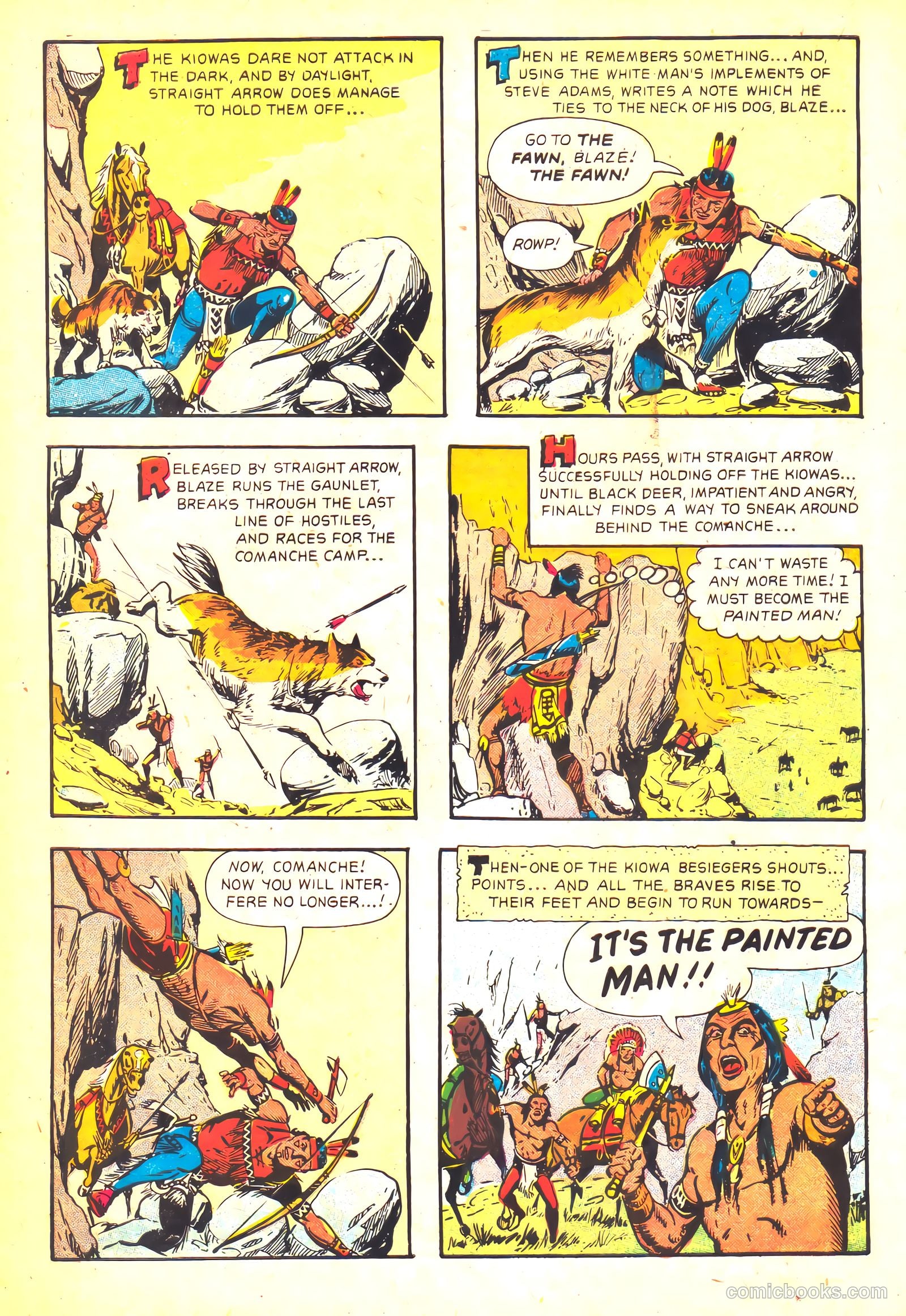 Straight Arrow #55 (1956) — page 7 of 36